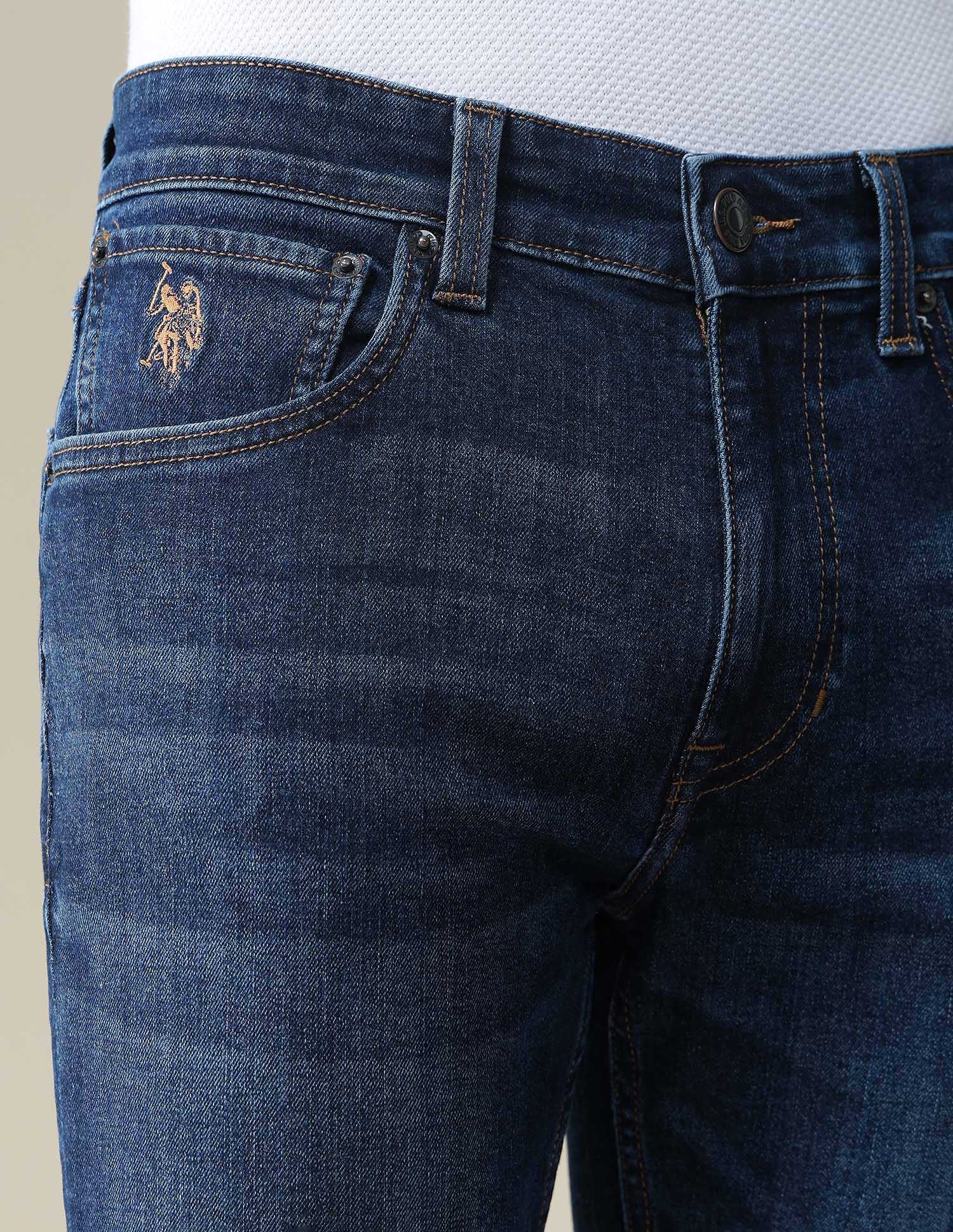 Mid Rise Regallo Skinny Fit Jeans Blue - U.S. POLO ASSN. | Large