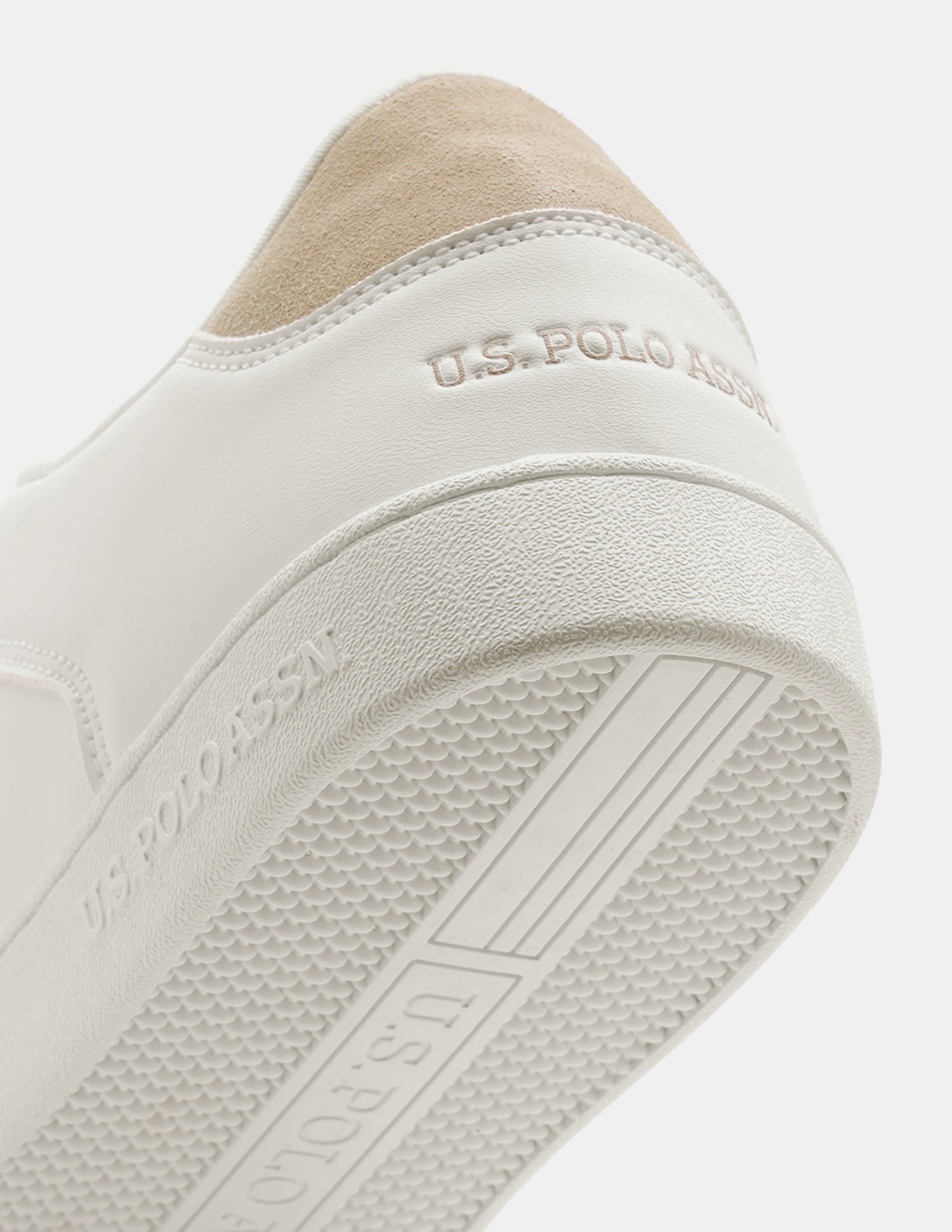 Men Vancer 2.0 Colourblocked Sneakers Off White - U.S. Polo Assn. India | Large