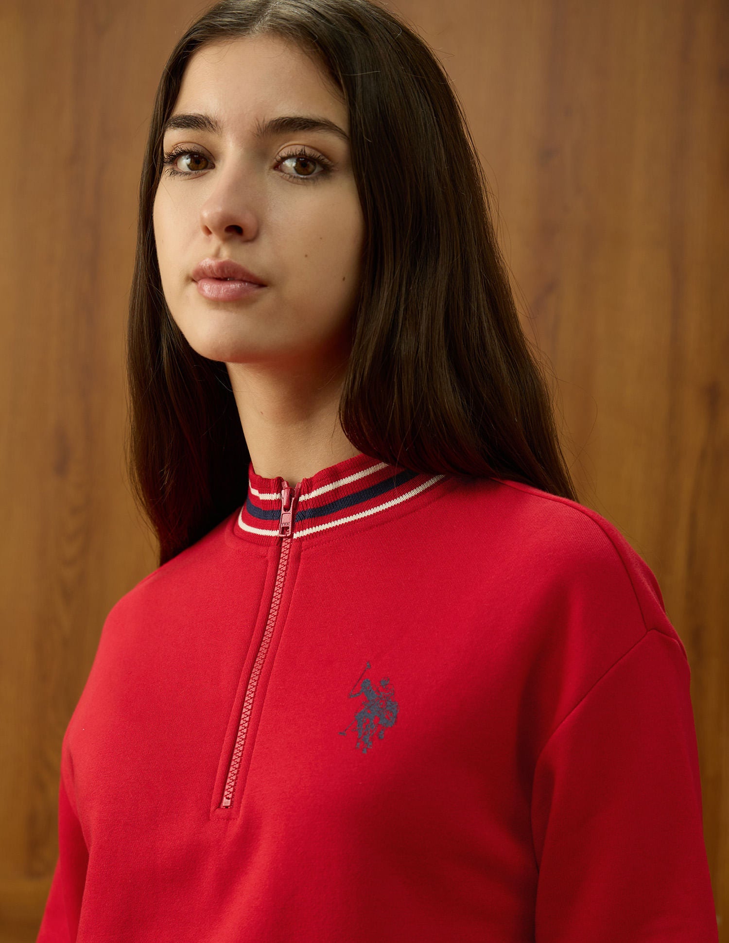 Regular Fit Brand Printed Sweatshirt Red - U.S. POLO ASSN. | Large