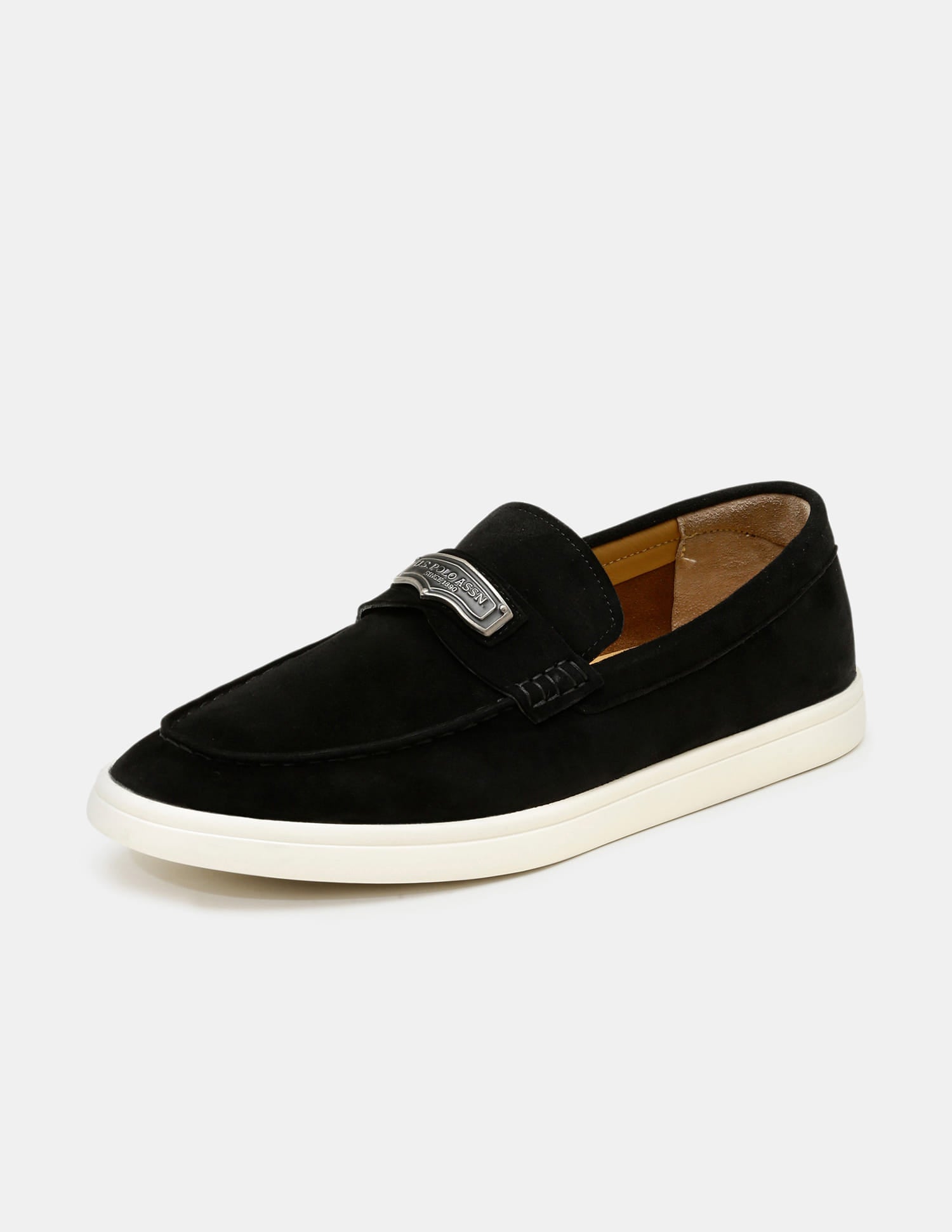Men Alger Loafers Black - U.S. Polo Assn. India | Large