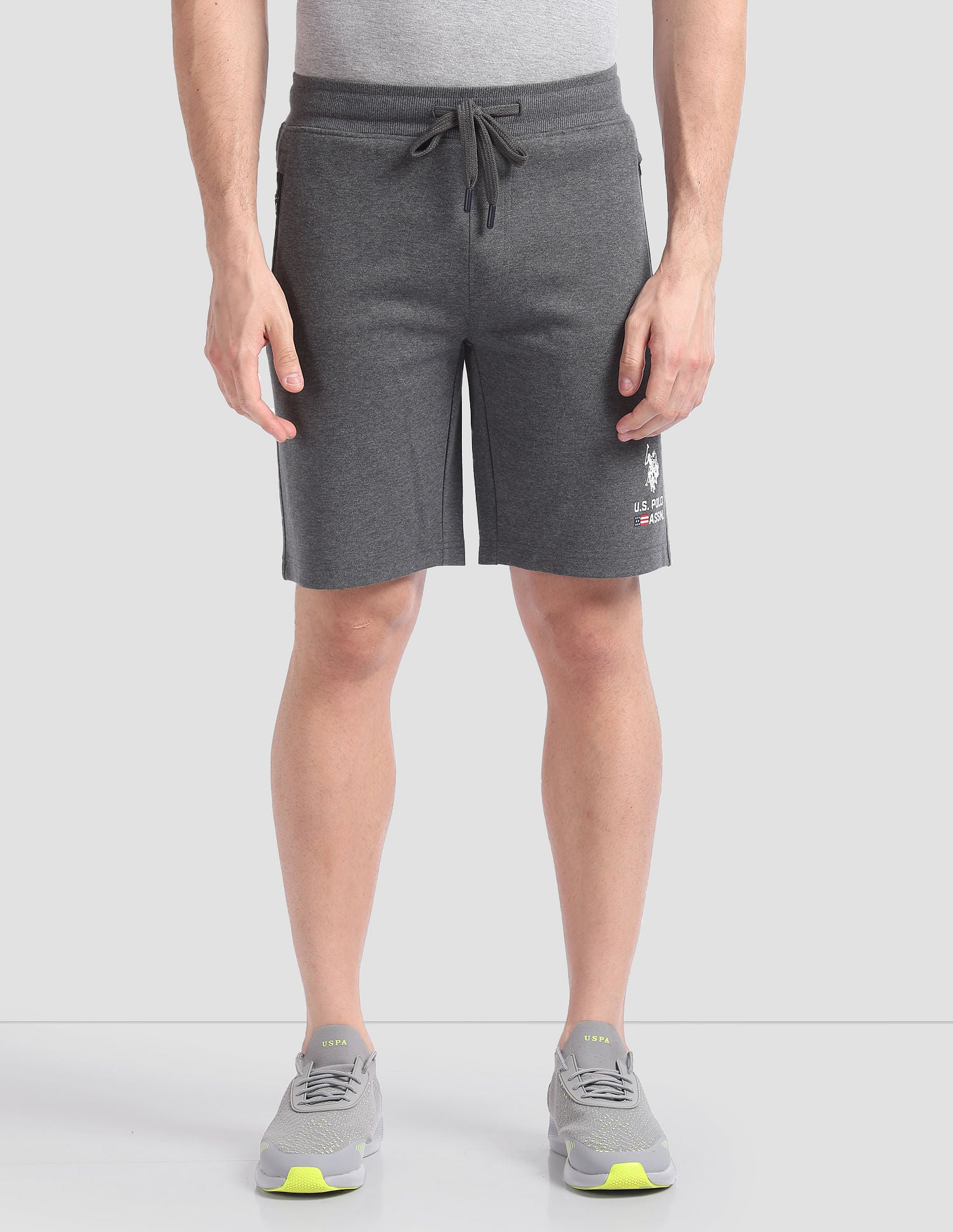 High Strength LS004 Lounge Shorts - Pack Of 1 Antra - U.S. POLO ASSN. | Large