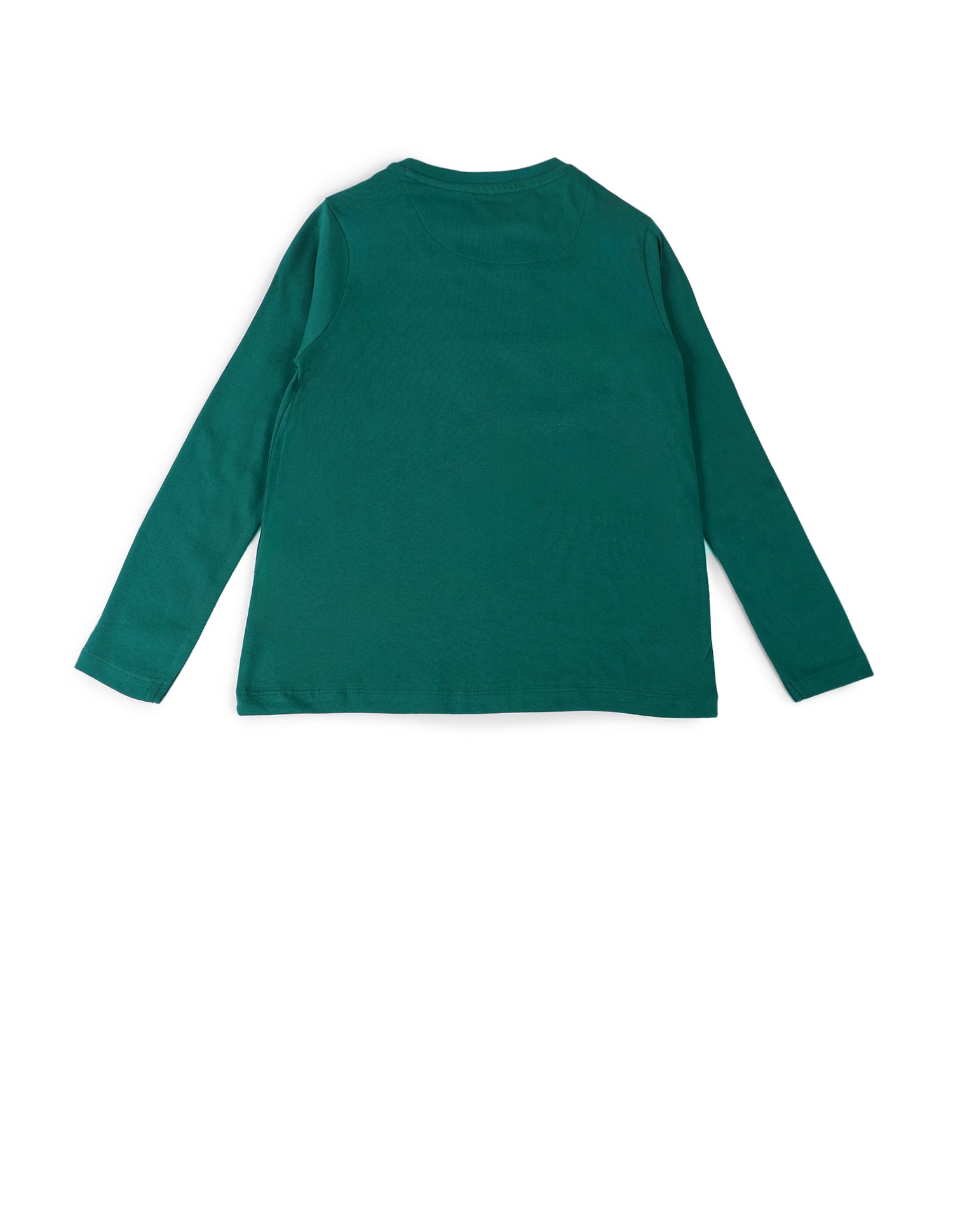 Boys Crew Neck T-Shirt Green - U.S. POLO ASSN. | Large