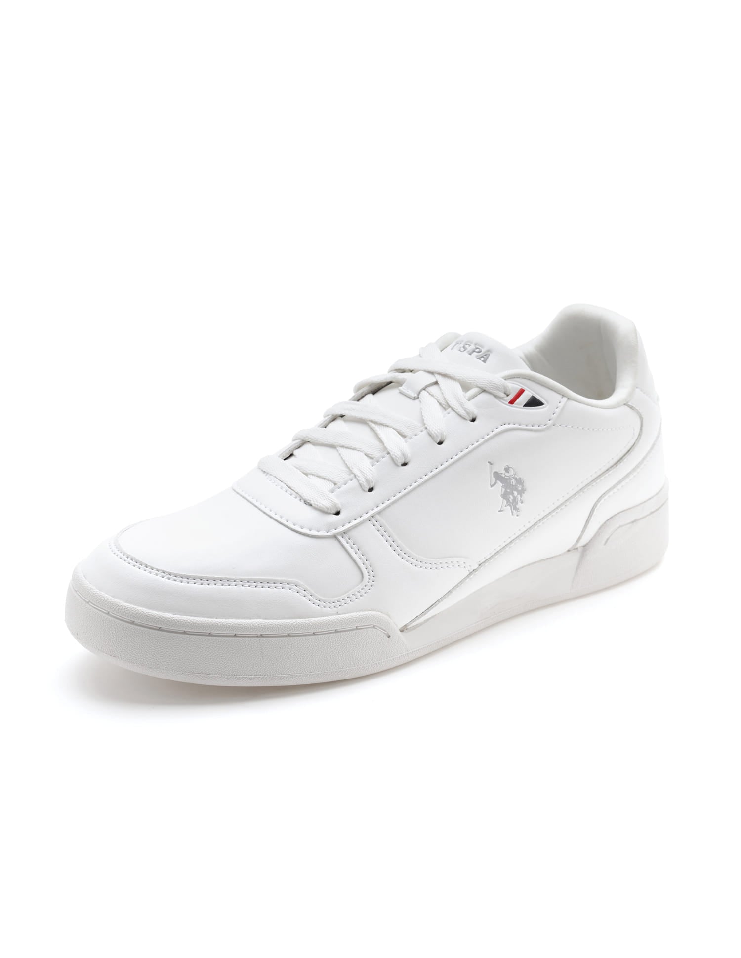 Men Valentin Solid Sneaker White - U.S. Polo Assn. India | Large