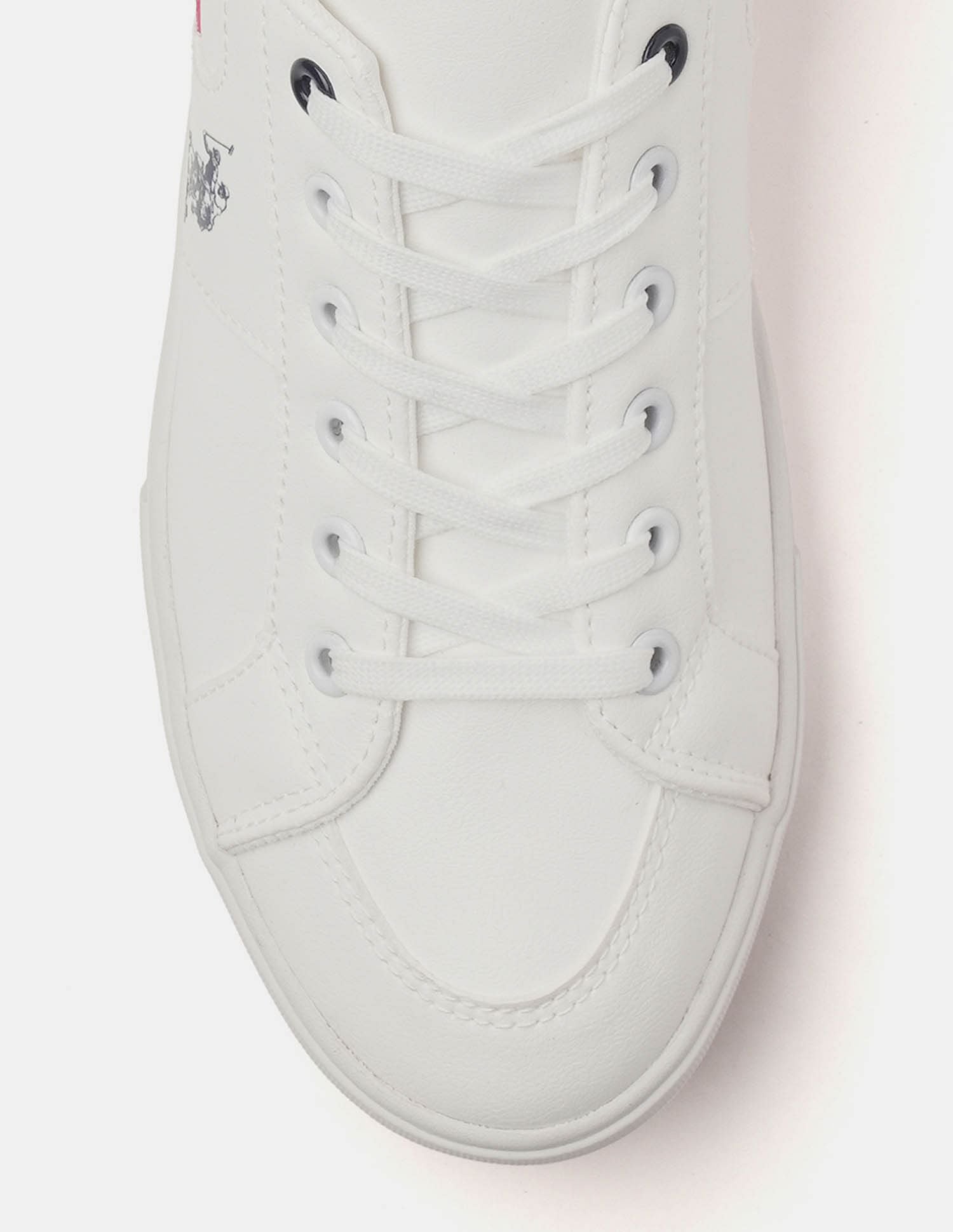 Men Clarkin 5.0 Colour Blocked Sneakers Off White - U.S. Polo Assn. India | Large