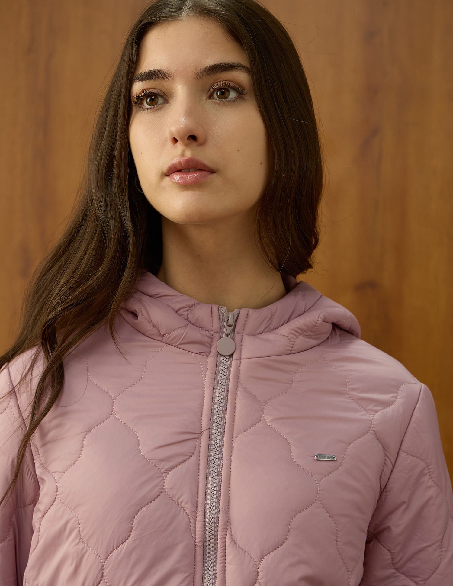 Solid Quilted Jacket Pink - U.S. POLO ASSN. | Large