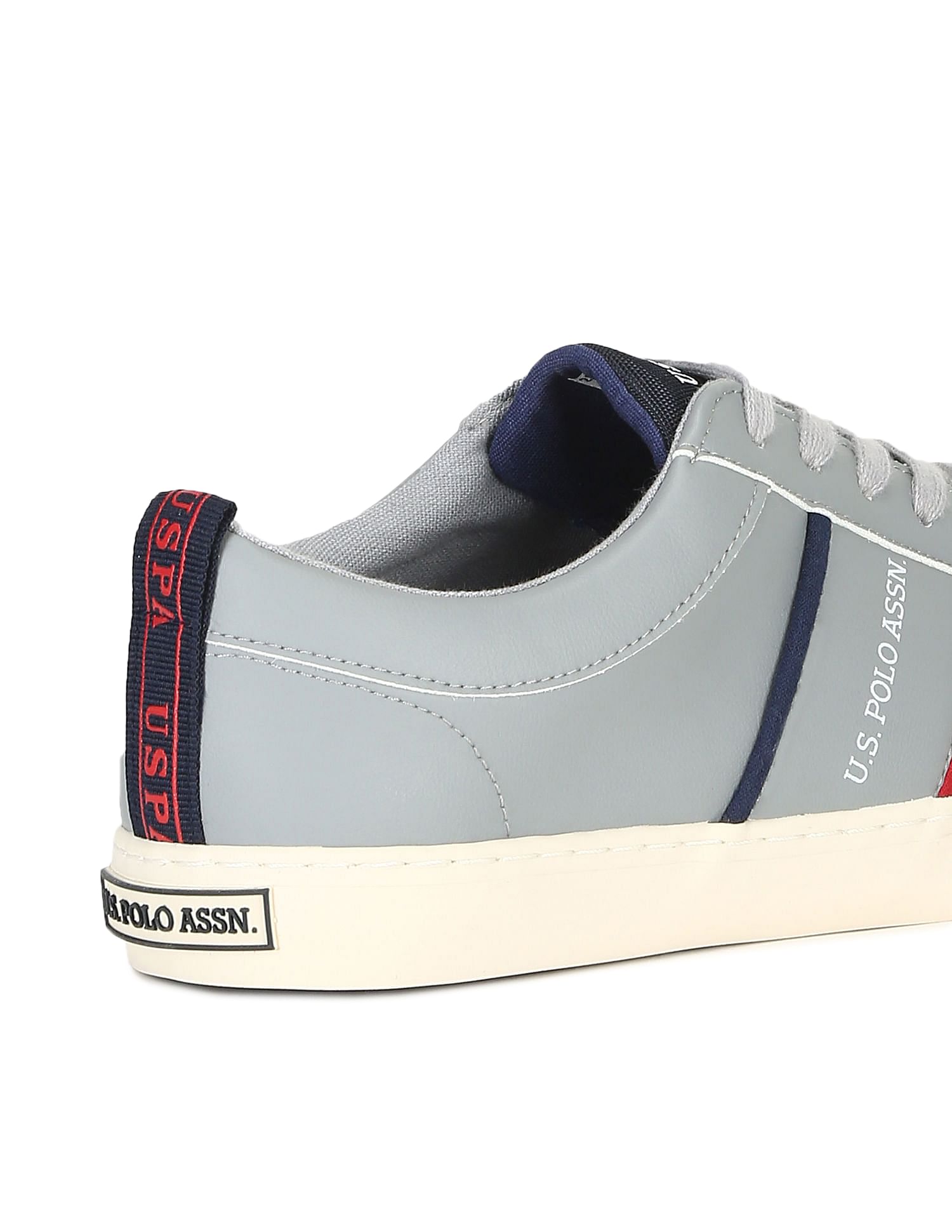 Logo Kenridge 2.0 Lace Up Sneakers Grey - U.S. POLO ASSN. | Large