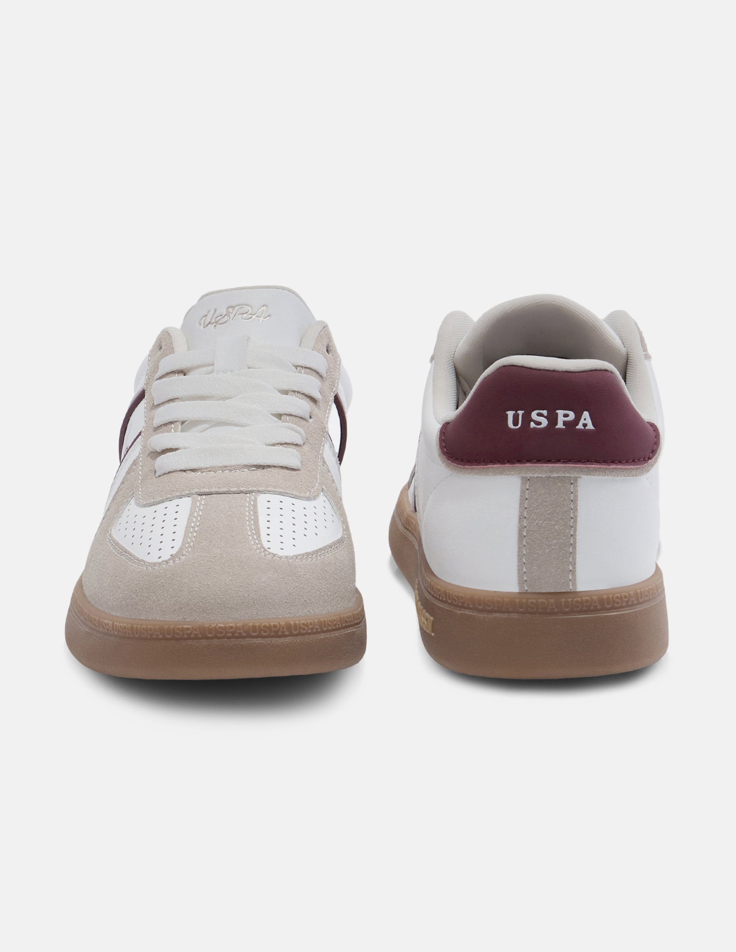 Colour Blocked Paula Sneakers Light Grey - U.S. Polo Assn. India | Large