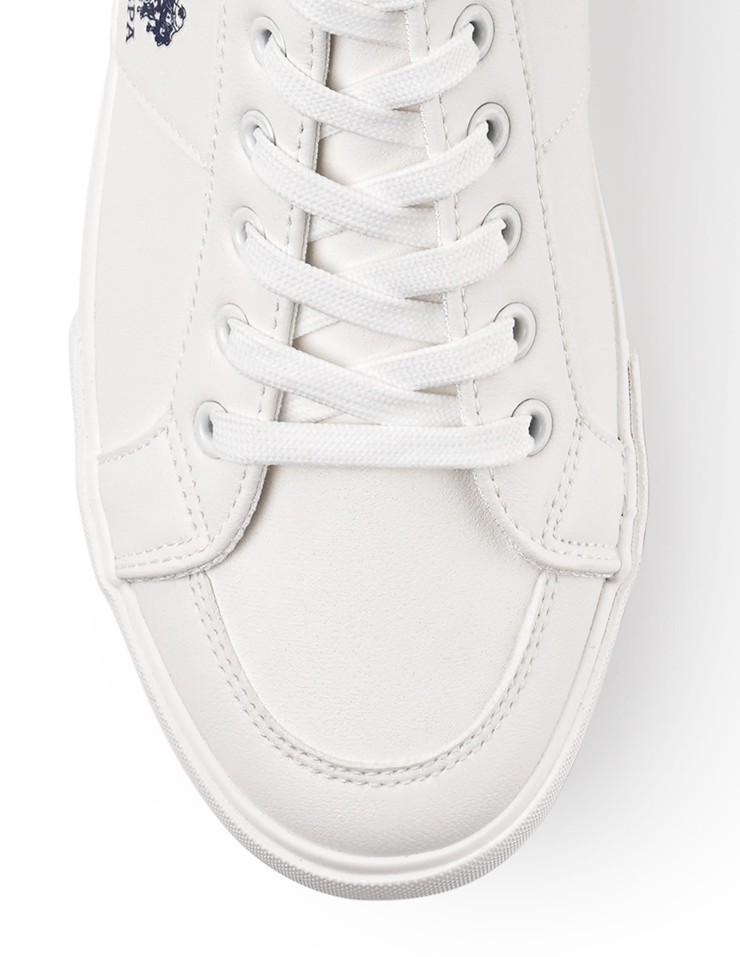 Men Clarkin 11.0 Colourblocked Sneakers Off White - U.S. Polo Assn. India | Large