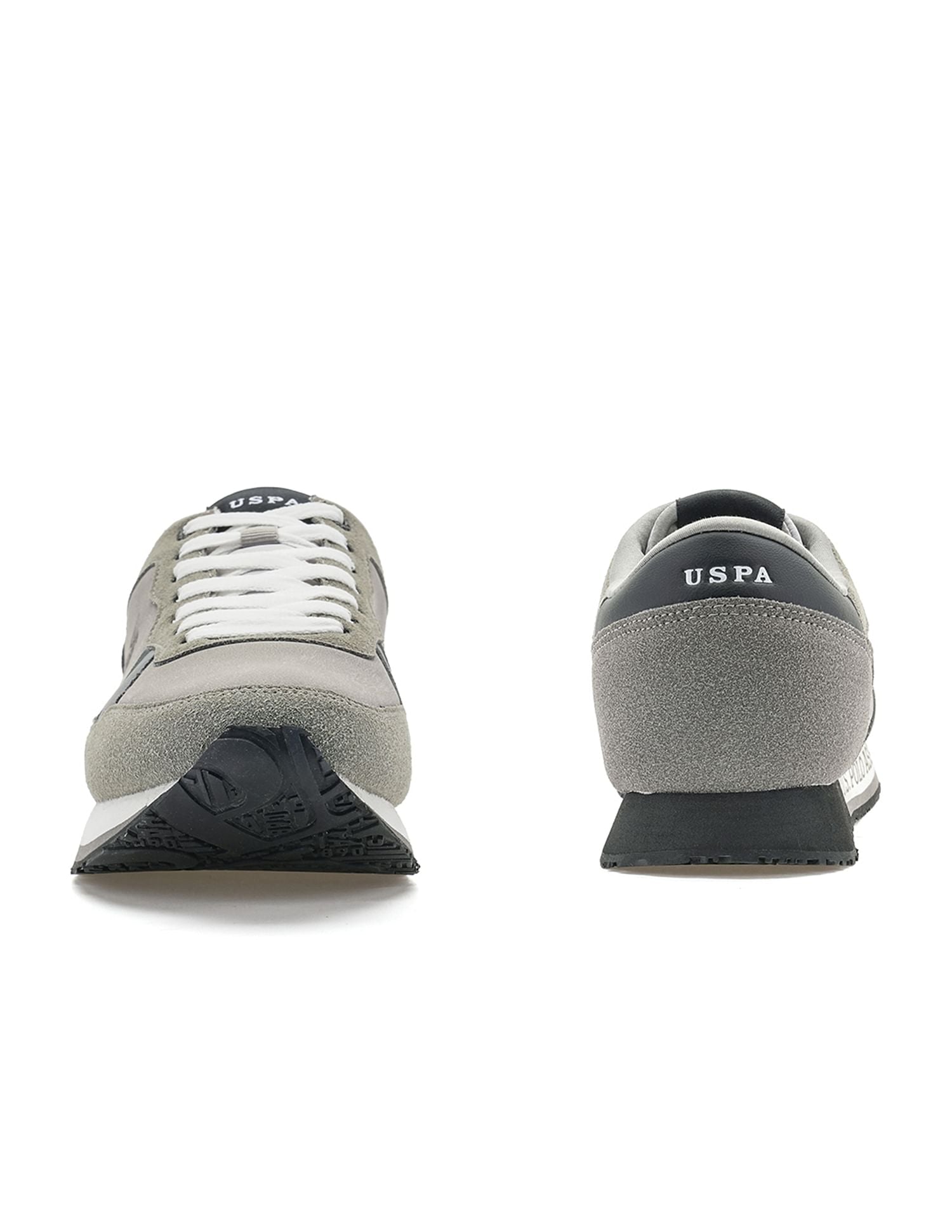 Men Caspian 2.0 Colour Blocked Sneakers Grey - U.S. POLO ASSN. | Large