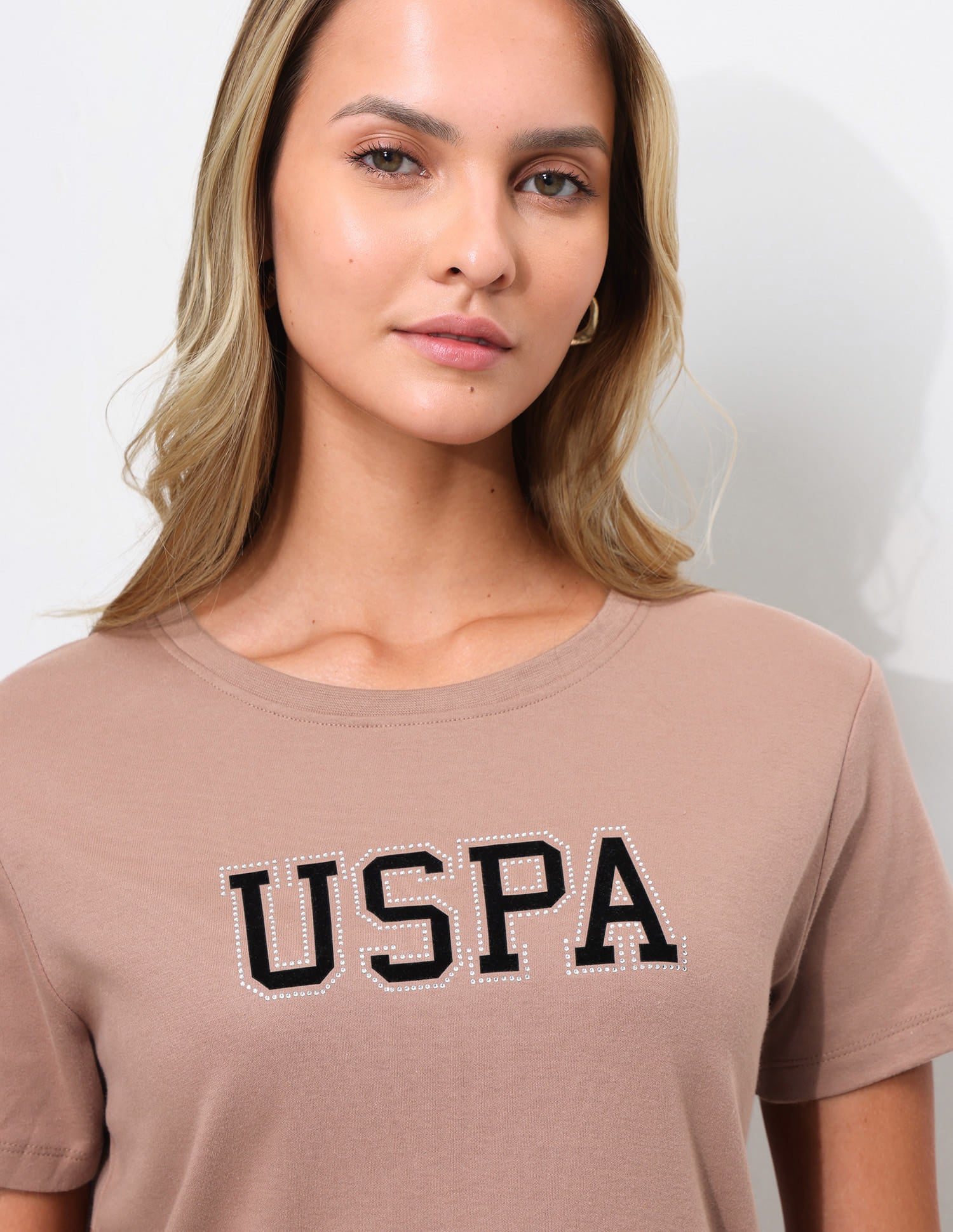 Brand Printed Regular Fit Polo Shirt Brown - U.S. Polo Assn. India | Large