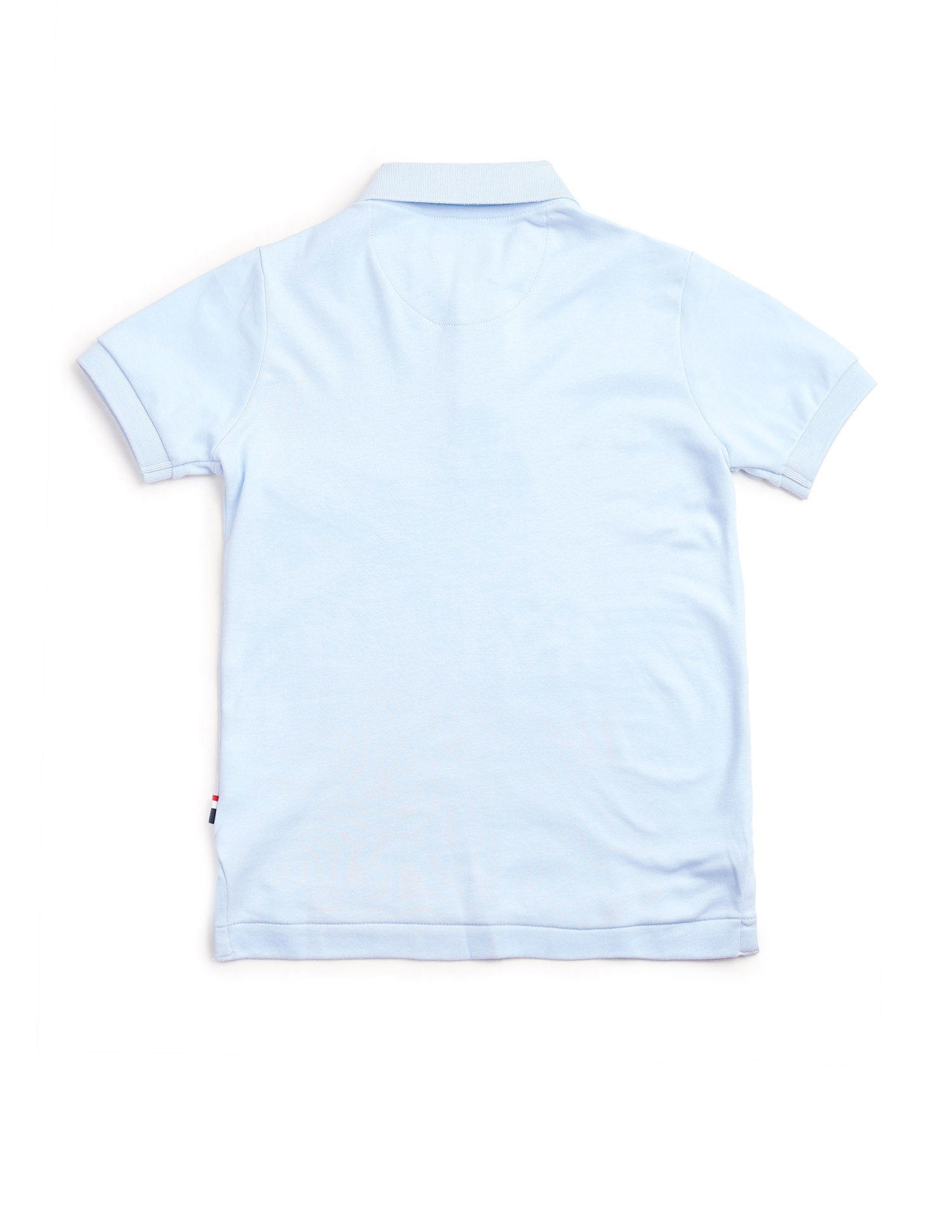 Boys Regular Fit Graphic Printed Polo Shirt Light Blue - U.S. POLO ASSN. | Large