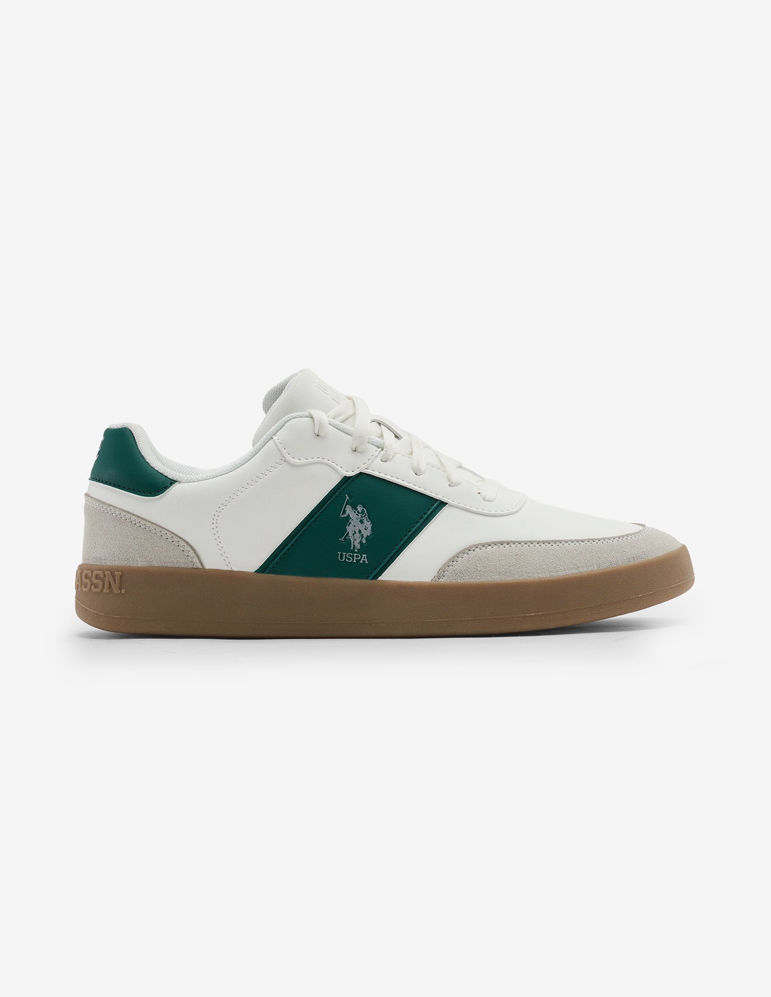Carson Colour Blocked Sneakers Off White - U.S. Polo Assn. India | Large