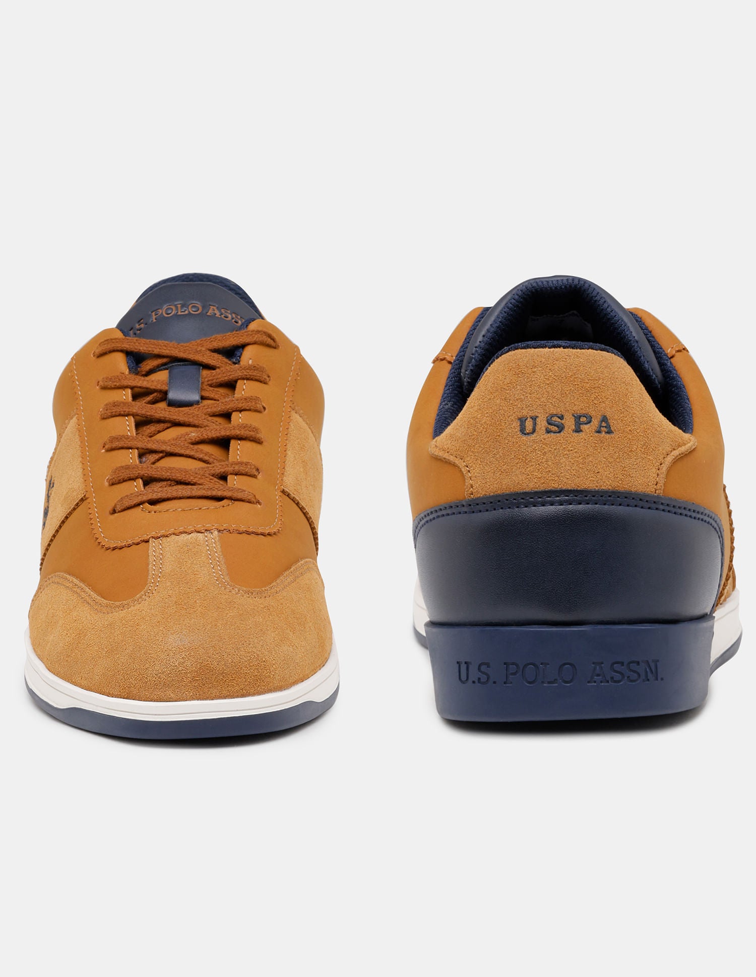 Men Jonny Smart Casuals Sneakers Tan - U.S. POLO ASSN. | Large