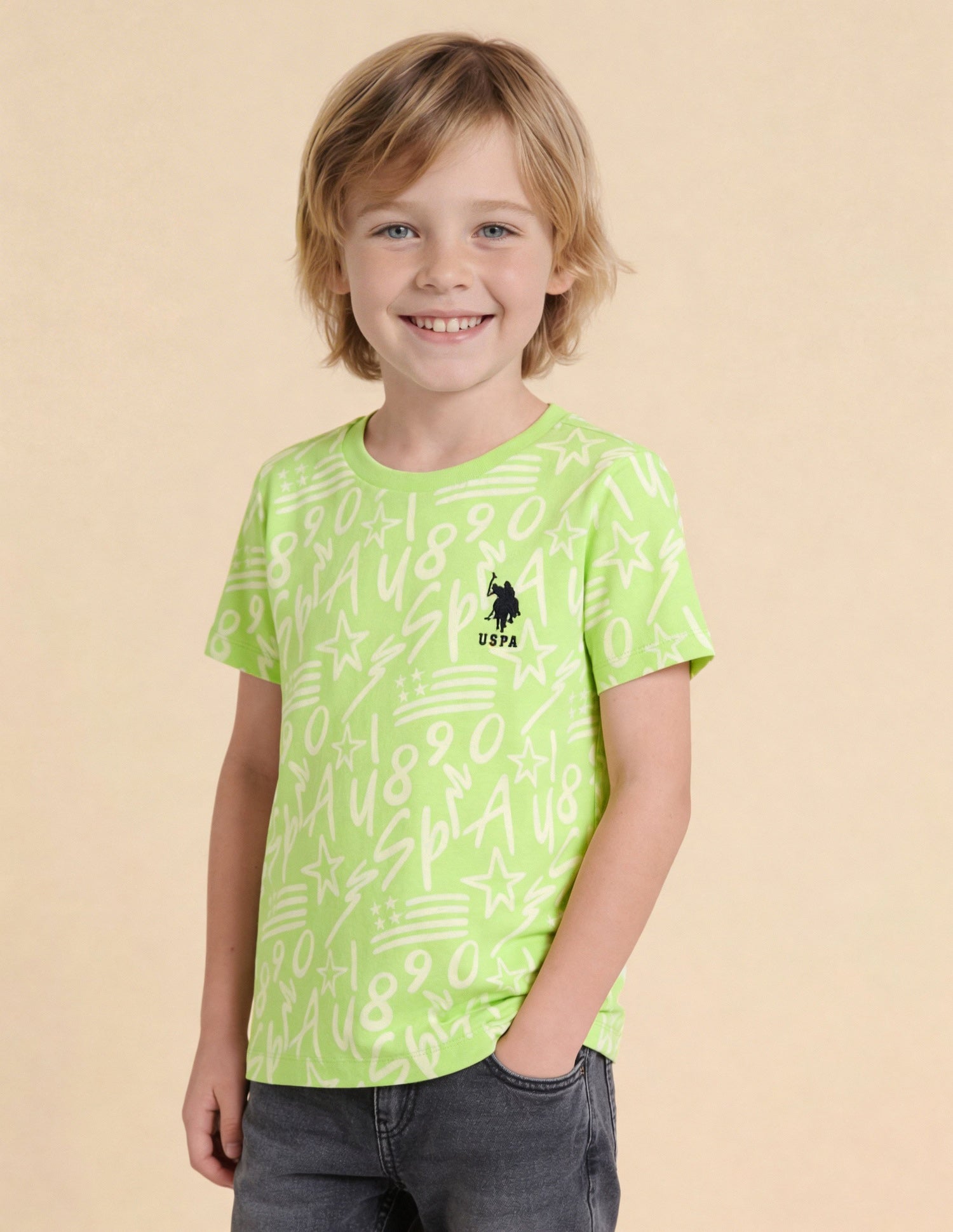 Pure Cotton Regular Fit T-Shirt - Pack Of 2 Assorted - U.S. Polo Assn. India | Large