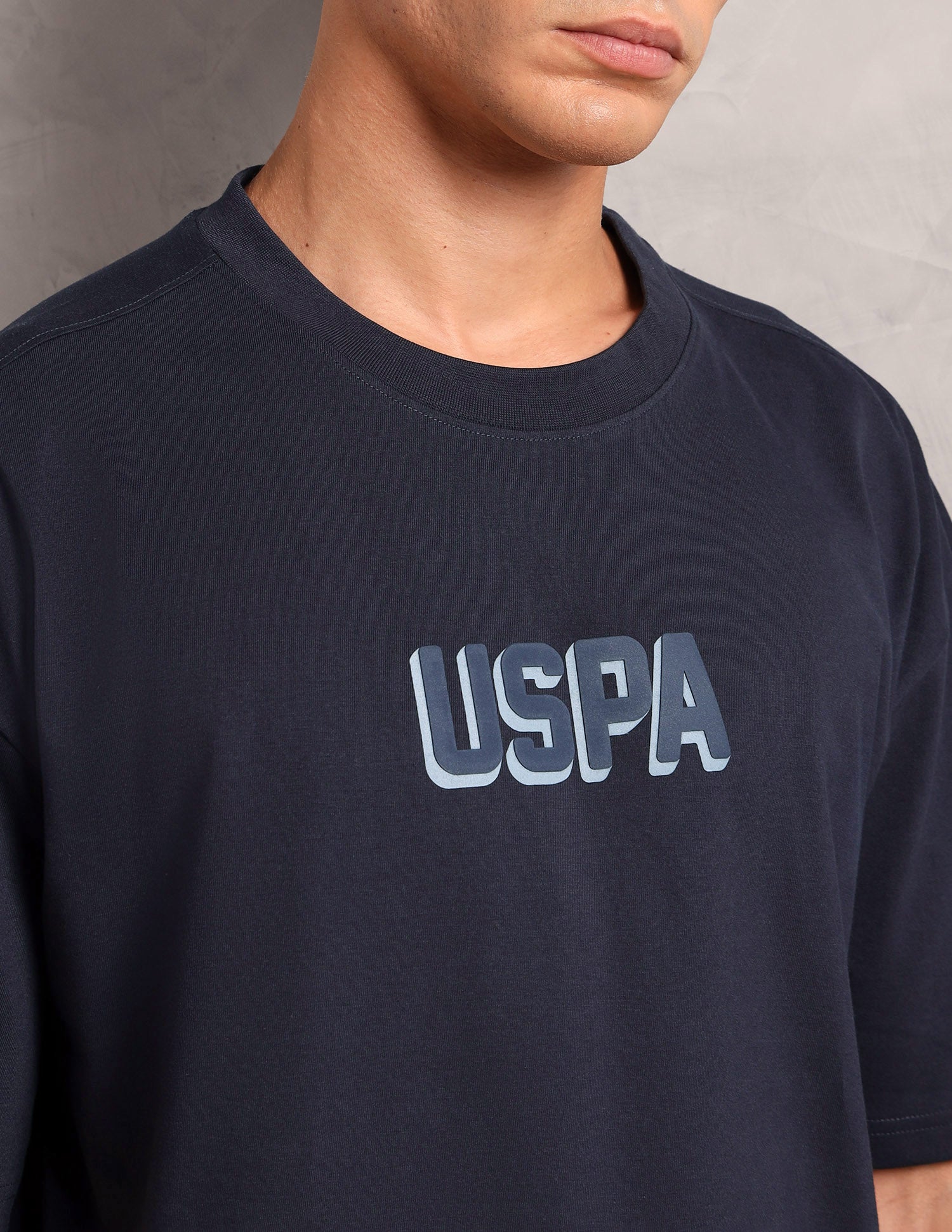 Brand Printed Oversized Fit OEE11 Lounge T-Shirt Spellbound - U.S. POLO ASSN. | Large