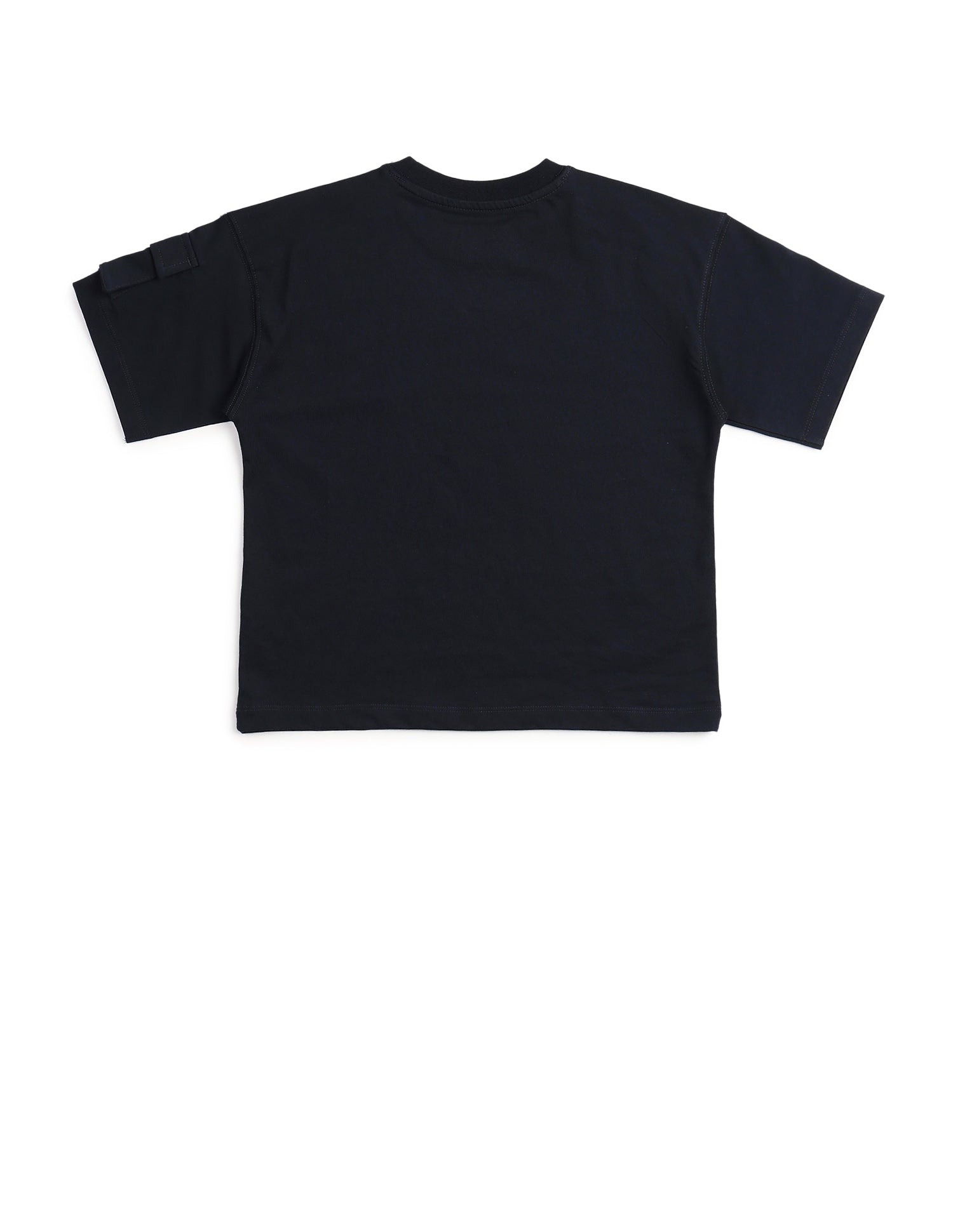 Boys Regular Fit Solid T-Shirt Navy - U.S. POLO ASSN. | Large