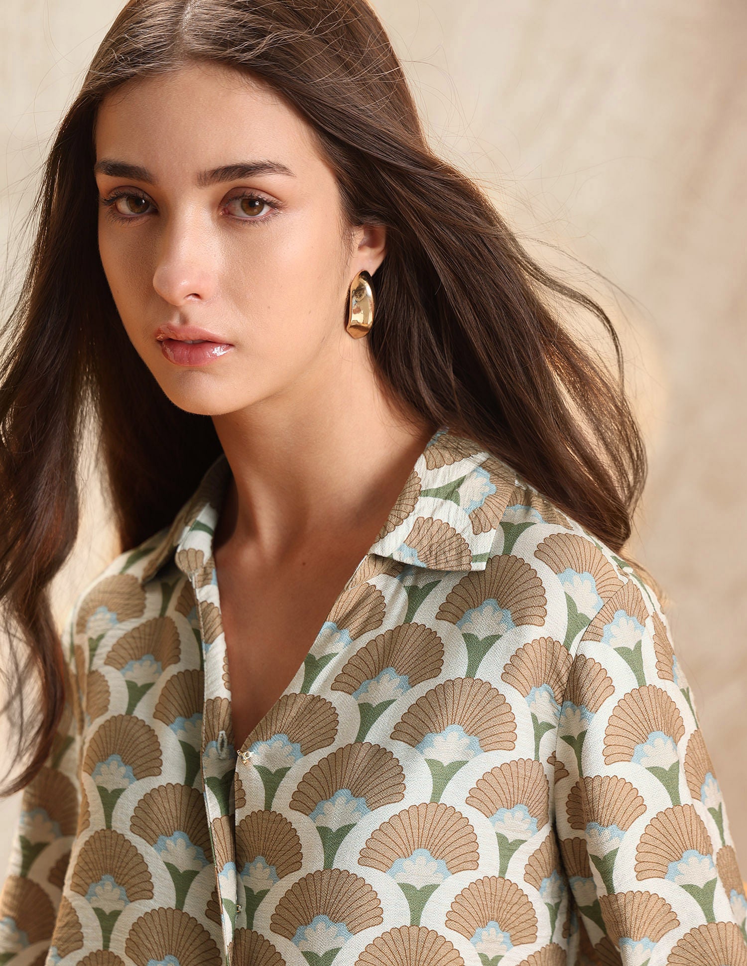 Regular Fit Floral Printed Shirt Multi-colour - U.S. POLO ASSN. | Large