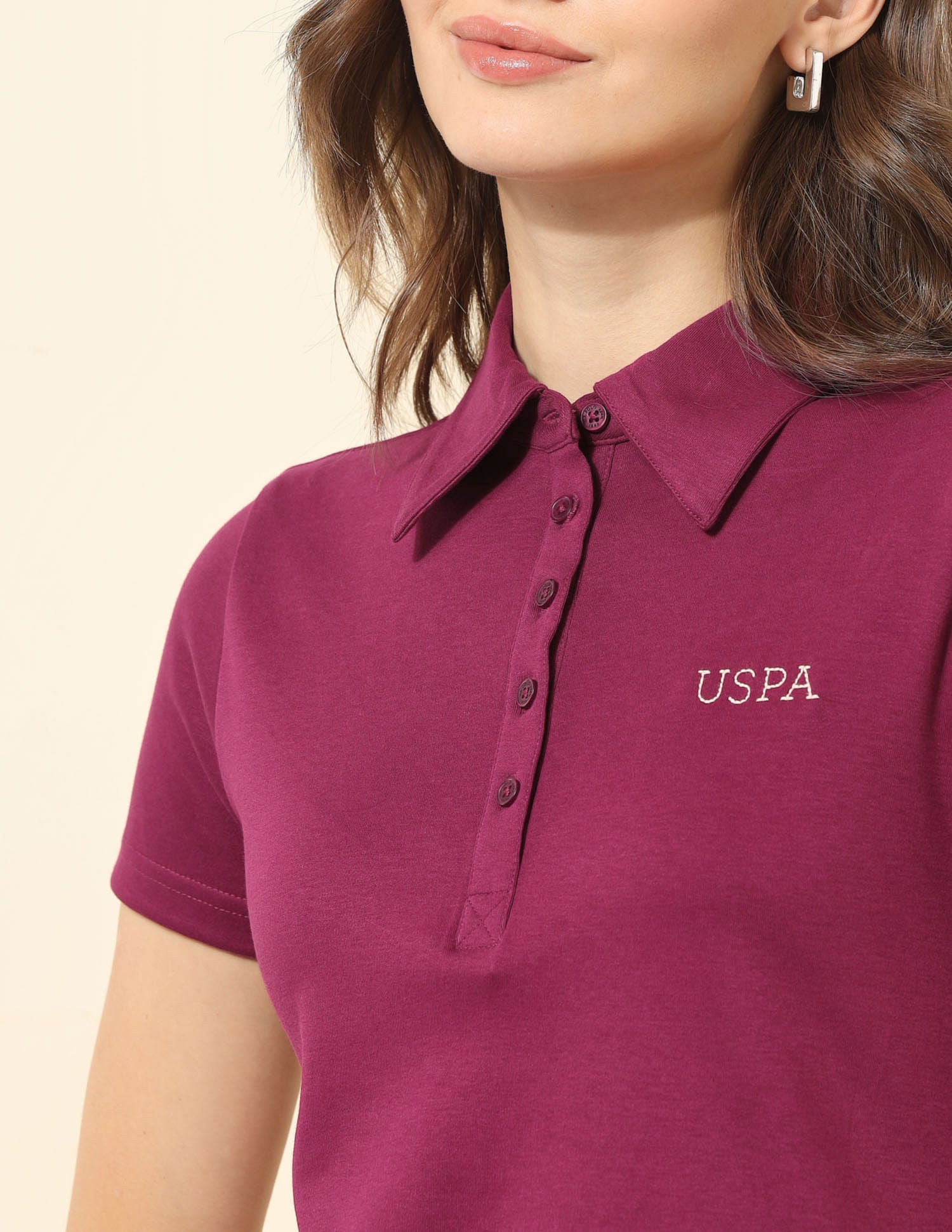 Regular Fit Polo Shirt Wine - U.S. POLO ASSN. | Large