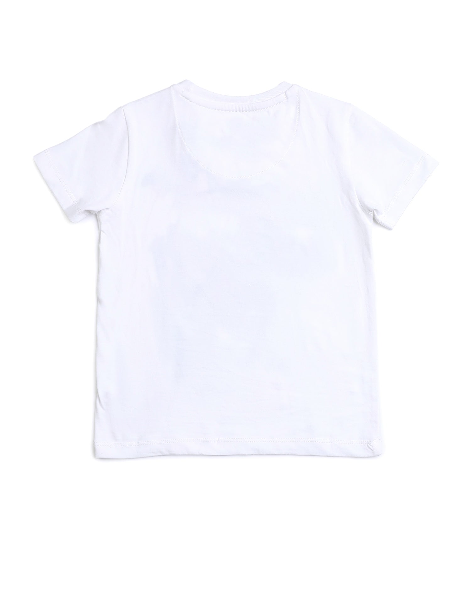 Boys Graphic Printed Regular Fit T-Shirt White - U.S. POLO ASSN. | Large