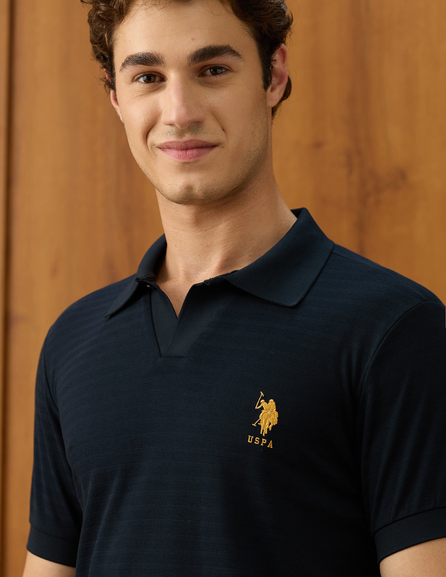 Slim Fit Elvenado Polo Shirt Navy - U.S. Polo Assn. India | Large