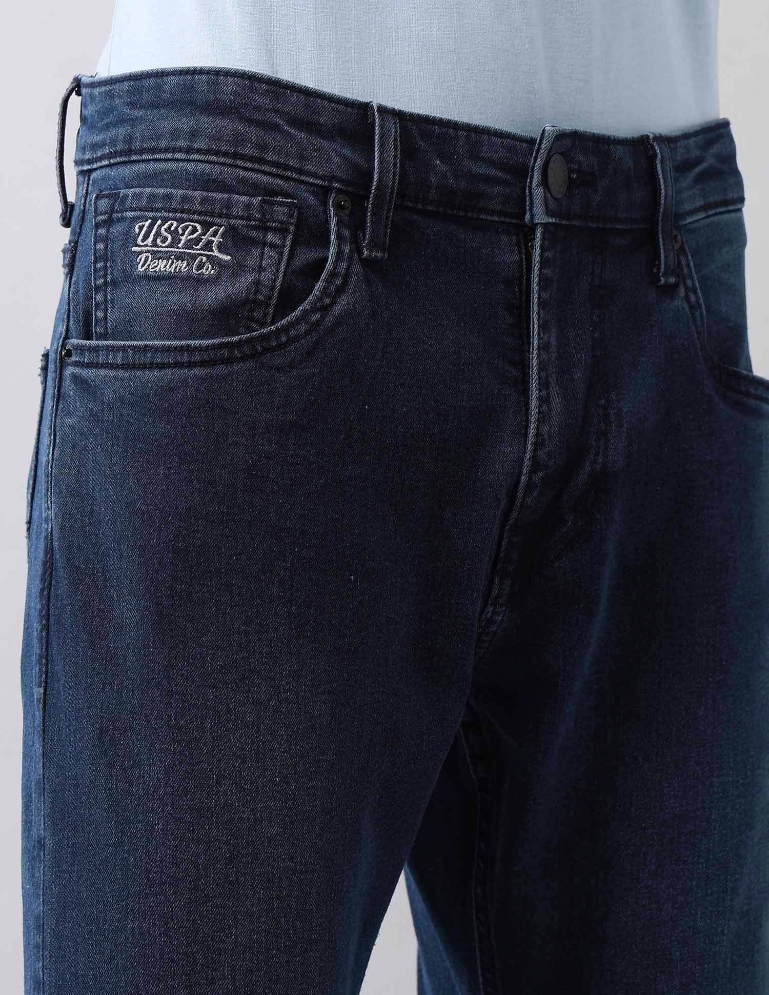 Henry Tapered Fit Blue Jeans Blue - U.S. POLO ASSN. | Large