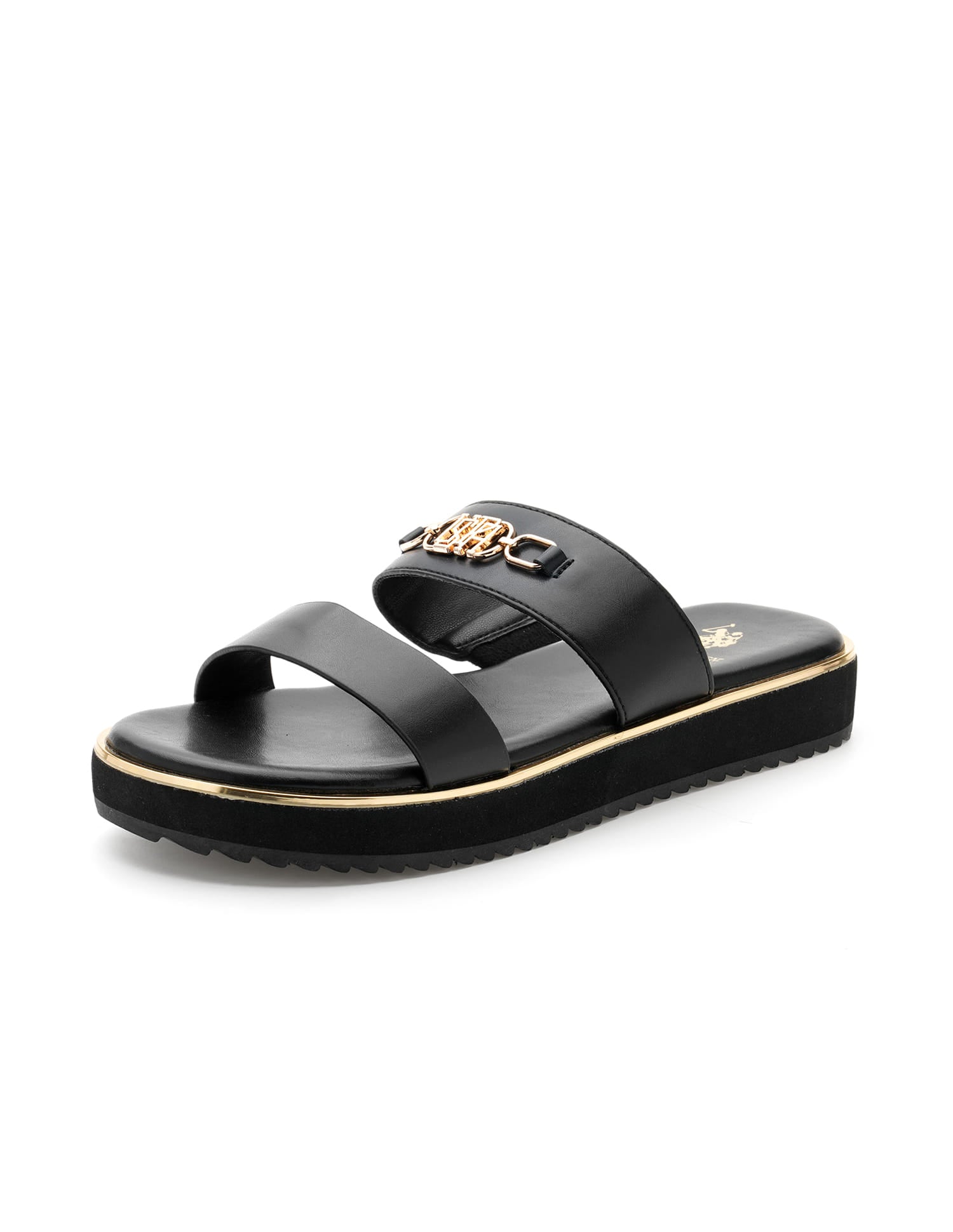 Comfort EVA Flat Cinzia Sandals Black - U.S. Polo Assn. India | Large