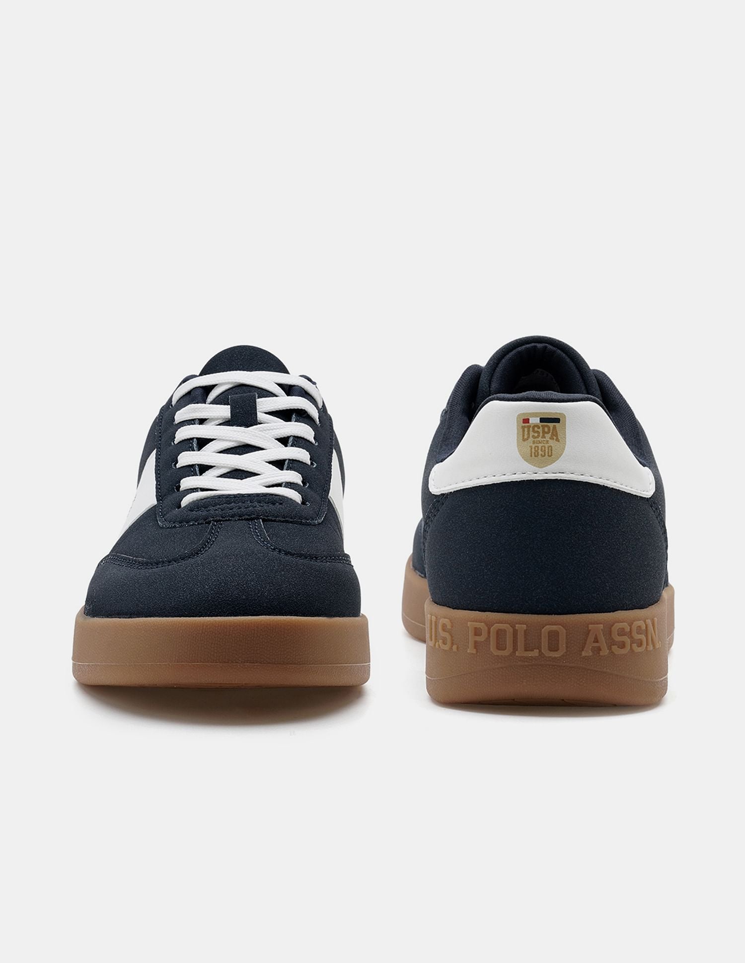 Men Skylar Colour Blocked Sneakers Navy - U.S. Polo Assn. India | Large