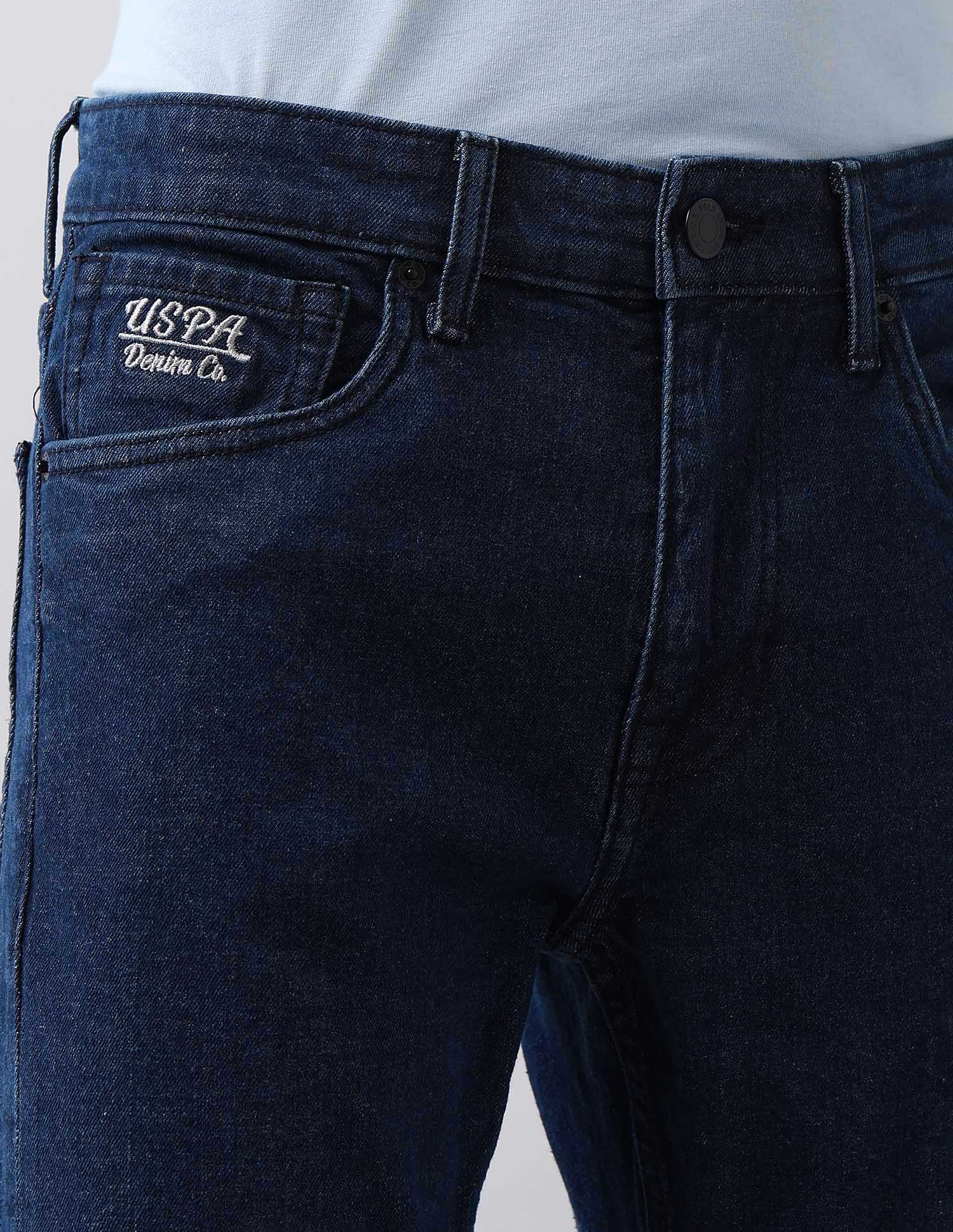 Regallo Skinny Fit Blue Jeans Blue - U.S. Polo Assn. India | Large