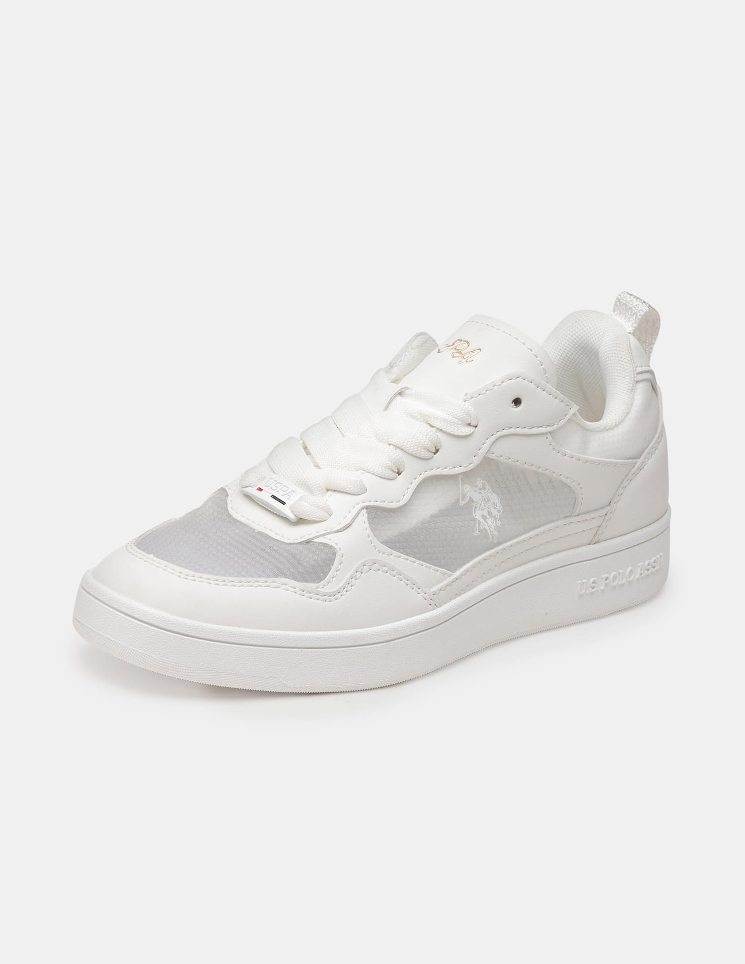 Zira Off White Sneakers Shoes Off White - U.S. Polo Assn. India | Large