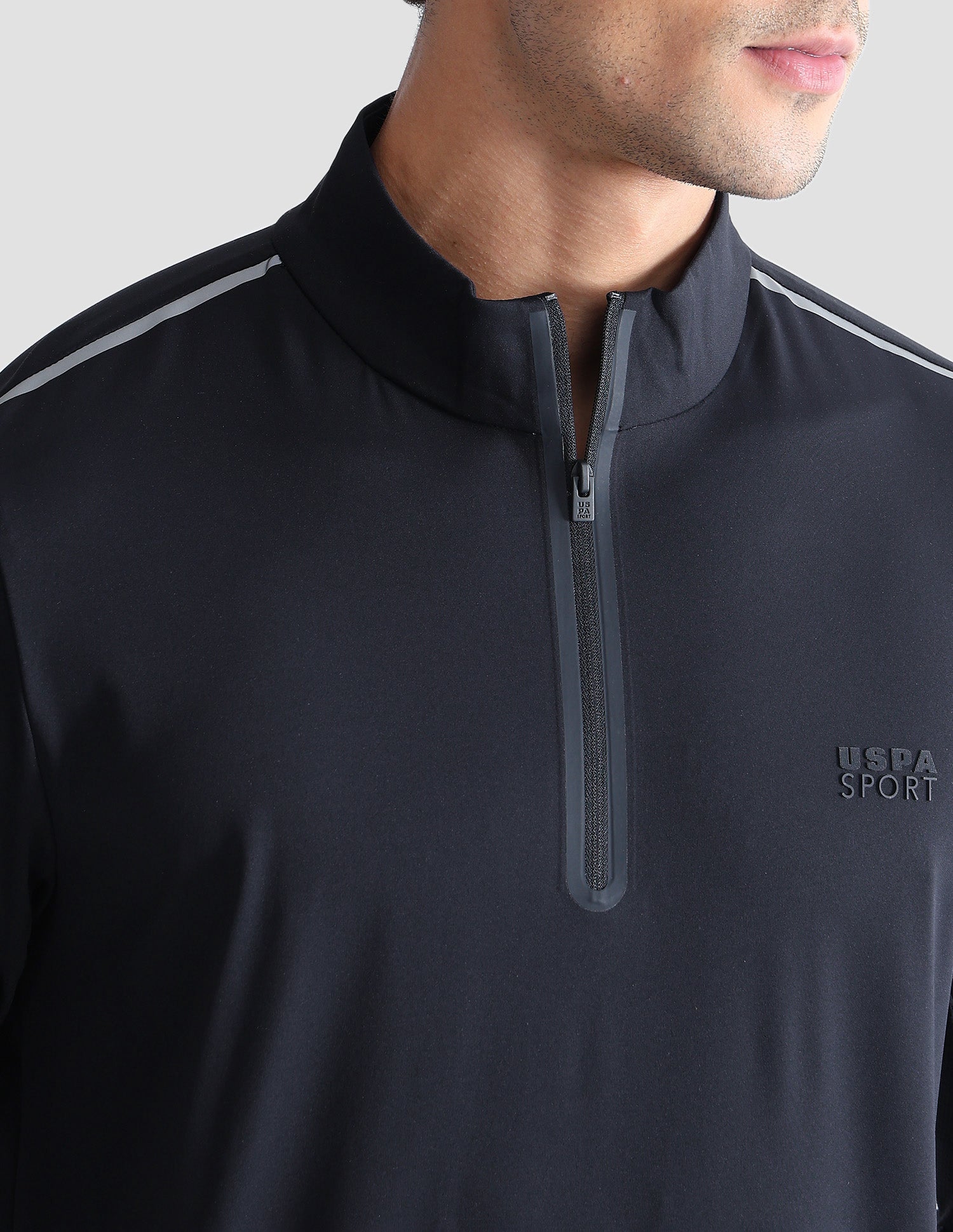 Solid Regular Fit Active T-Shirt Navy - U.S. POLO ASSN. | Large