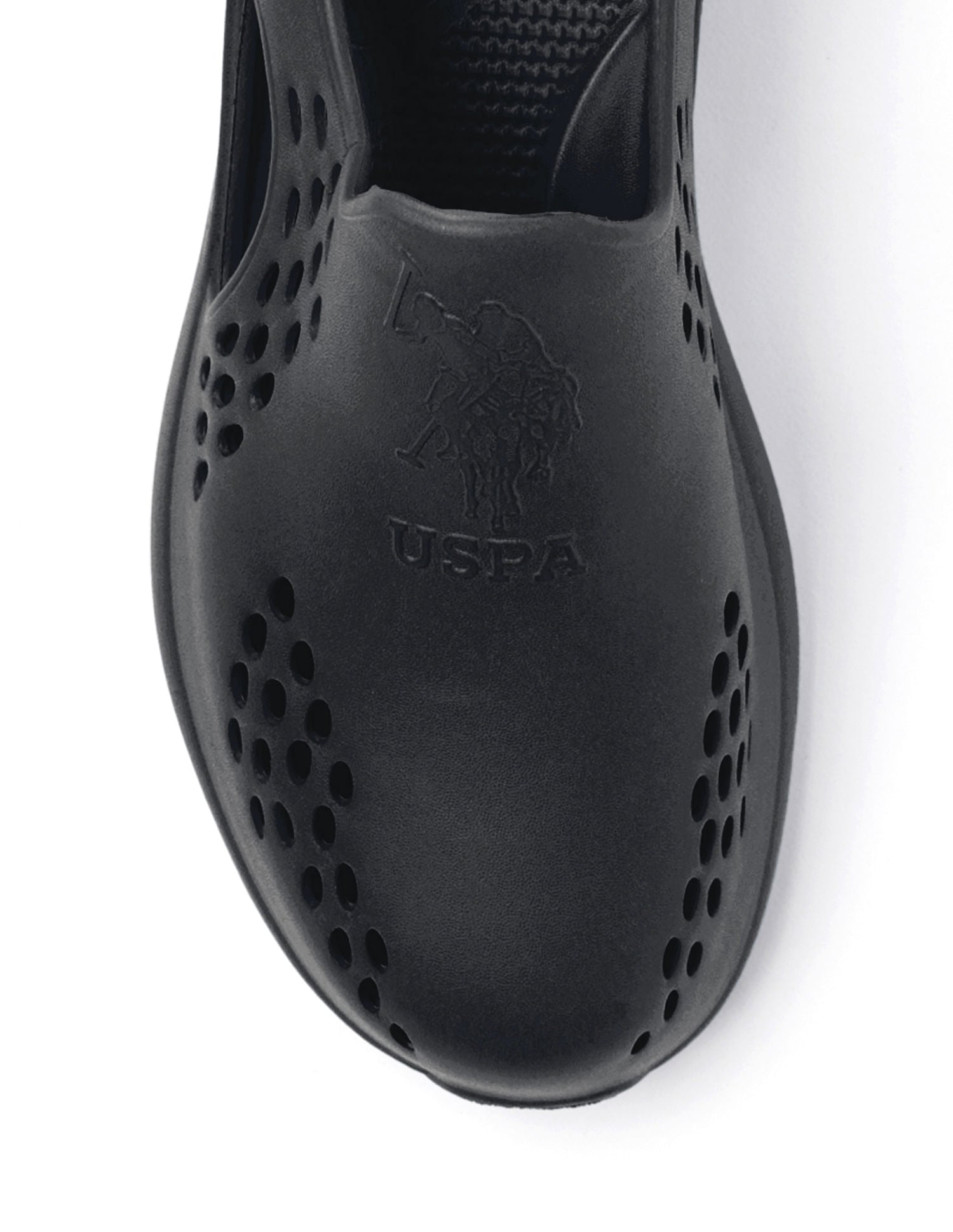 Men Noan Black Foam Walk Clogs Black - U.S. POLO ASSN. | Large