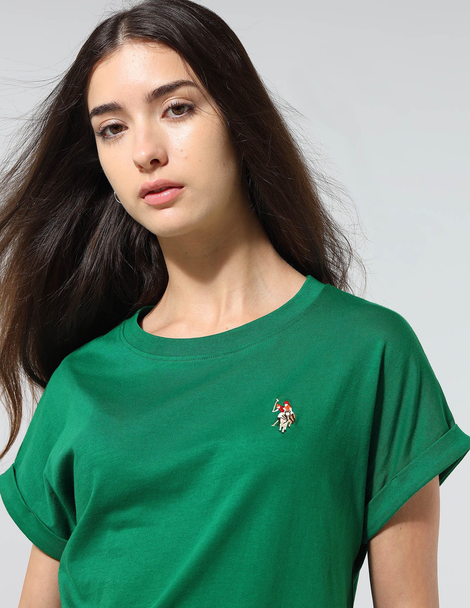 Regular Fit Solid Lounge T-Shirt Bright Green - U.S. POLO ASSN. | Large