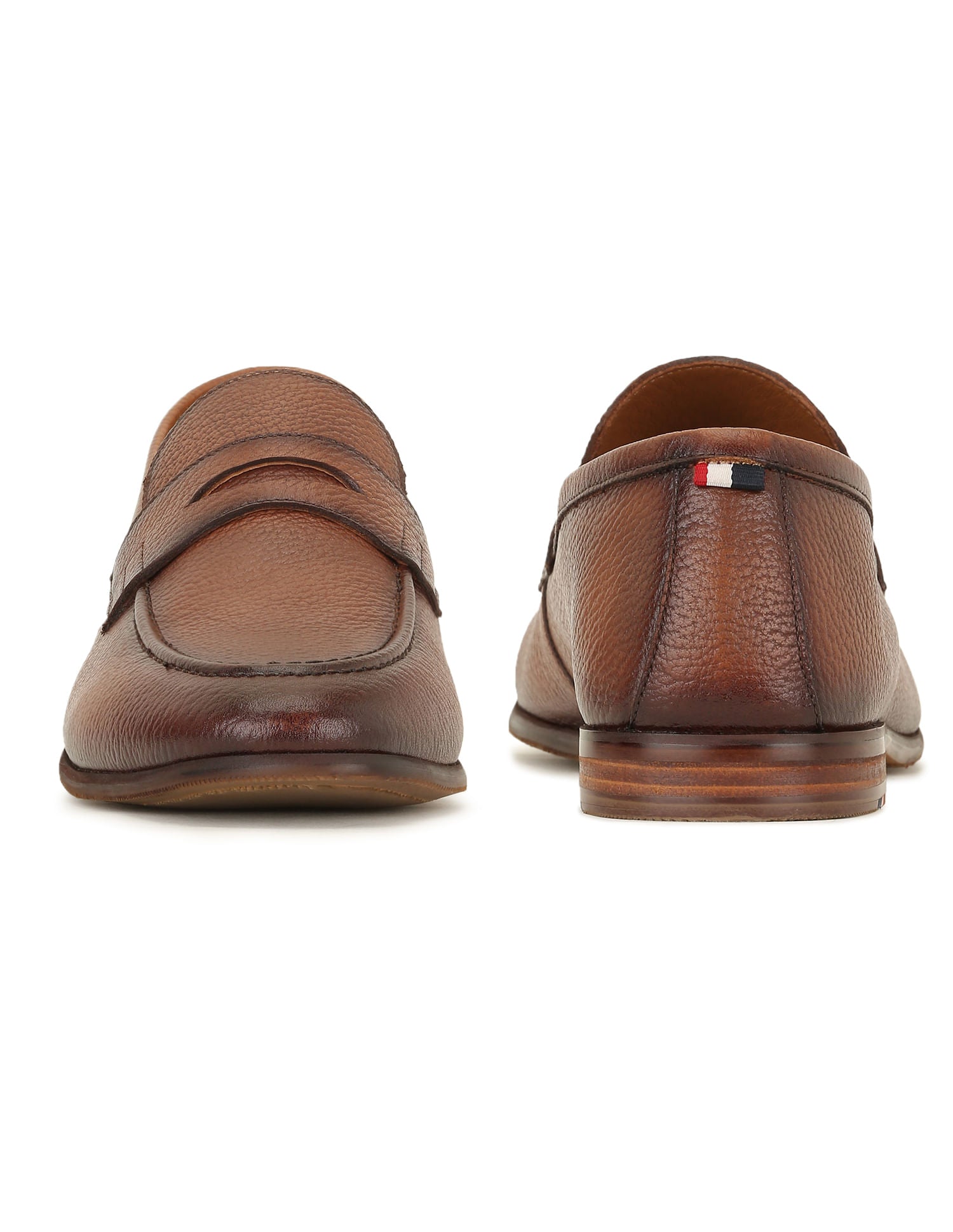 Men Valox Textured Loafers Brown - U.S. POLO ASSN. | Large