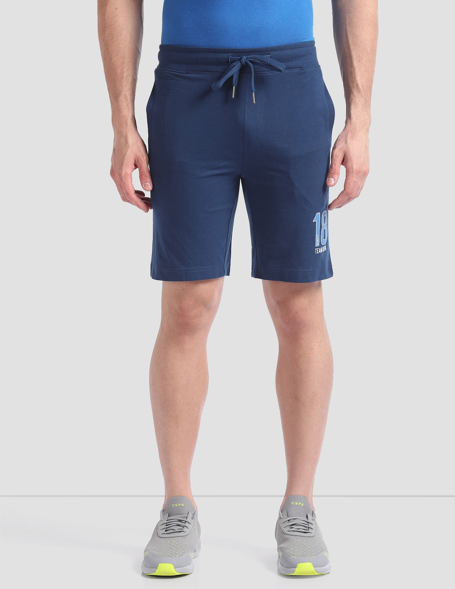 Dual Pocket Relaxed IYAQ Lounge Shorts - Pack Of 1 Navy - U.S. POLO ASSN. | Large