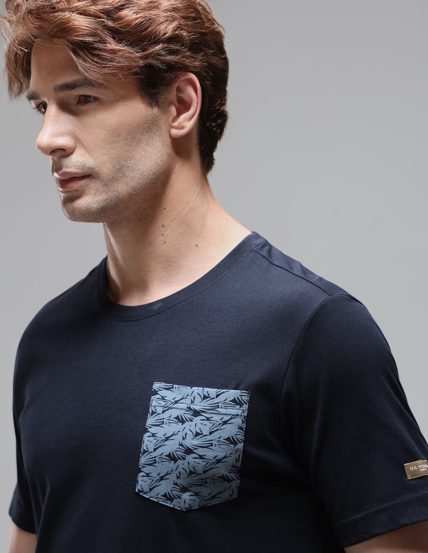 Breathable Comfort Fit OEE18 Lounge T-Shirt Navy - U.S. Polo Assn. India | Large