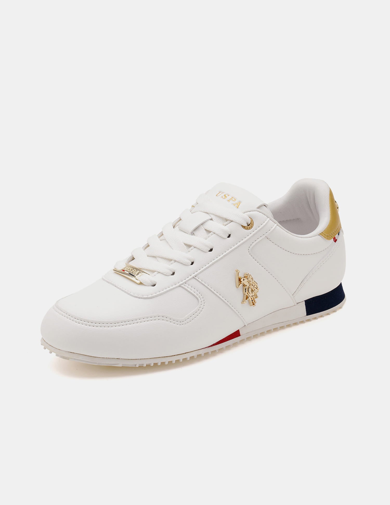 Women Sorrento 2.0 Solid Sneakers Off White - U.S. Polo Assn. India | Large