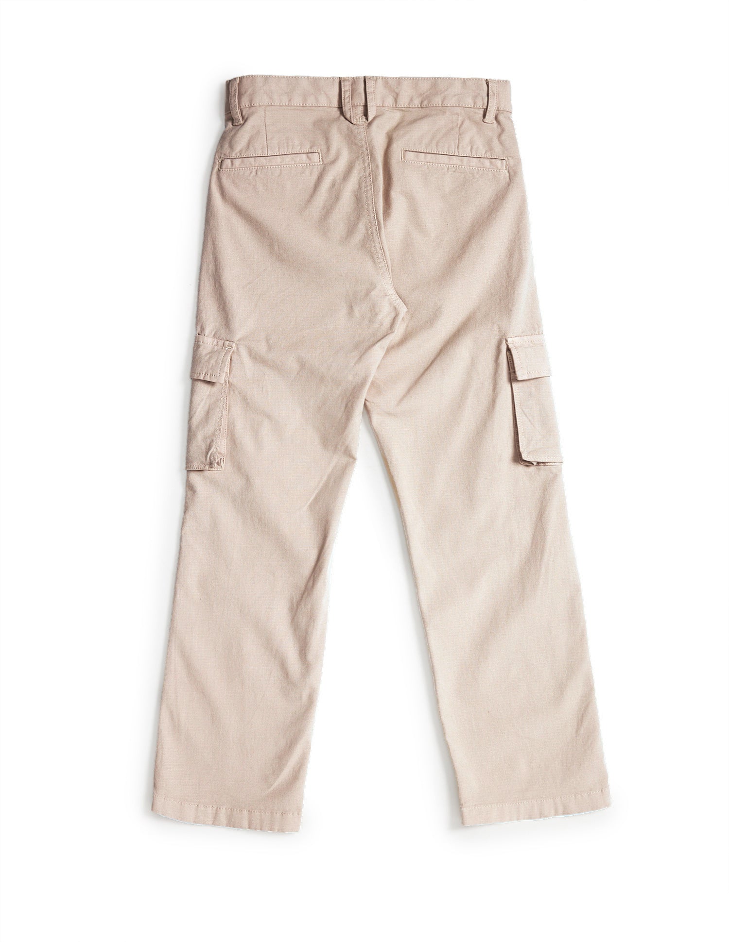 Boys Ribstop Cargo Trousers Beige - U.S. POLO ASSN. | Large