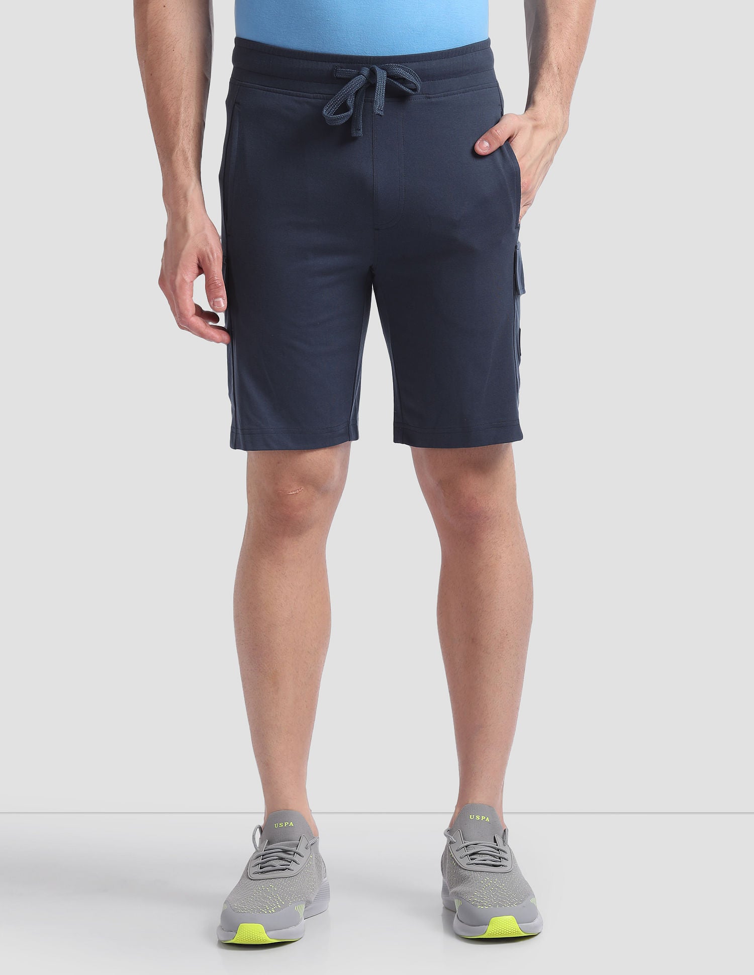 Cargo Pocket OES02 Lounge Shorts - Pack Of 1 Navy - U.S. POLO ASSN. | Large