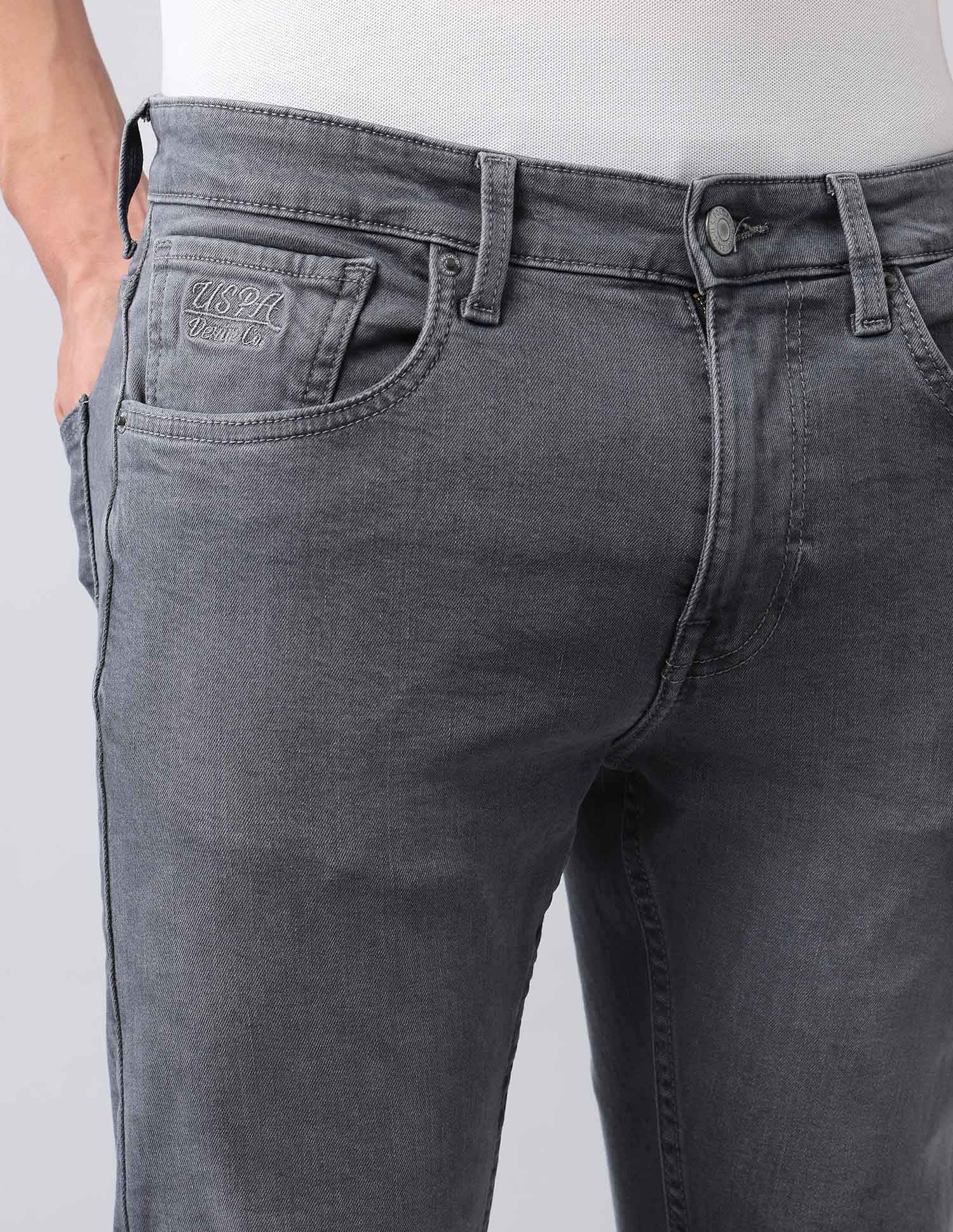 Henry Tapered Fit Black Jeans Grey - U.S. POLO ASSN. | Large