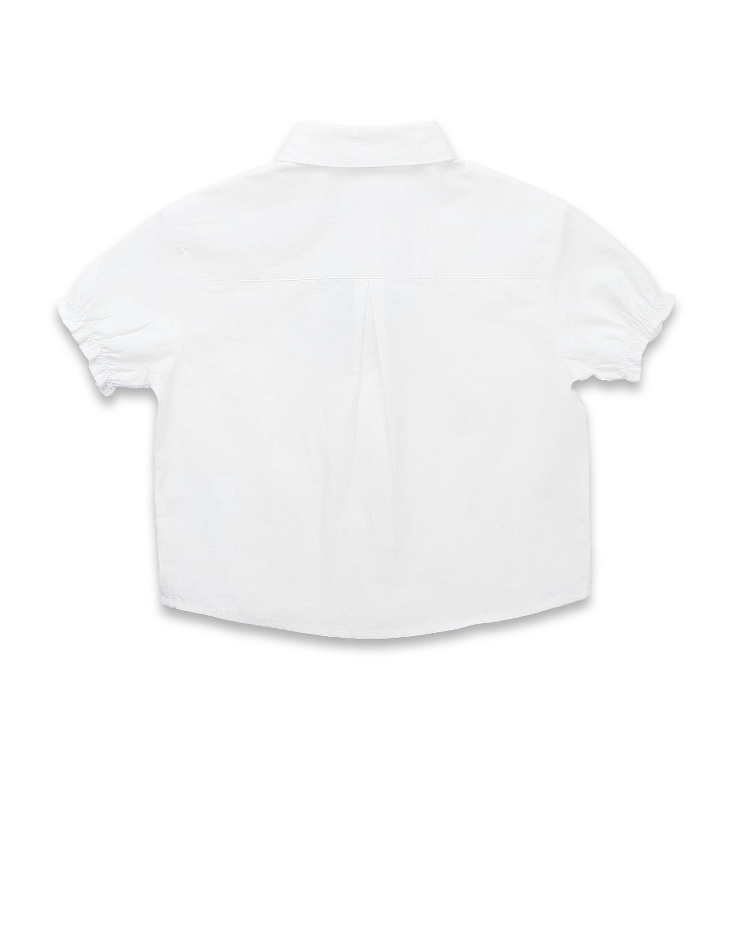 Girls Solid Regular Fit Top White - U.S. POLO ASSN. | Large