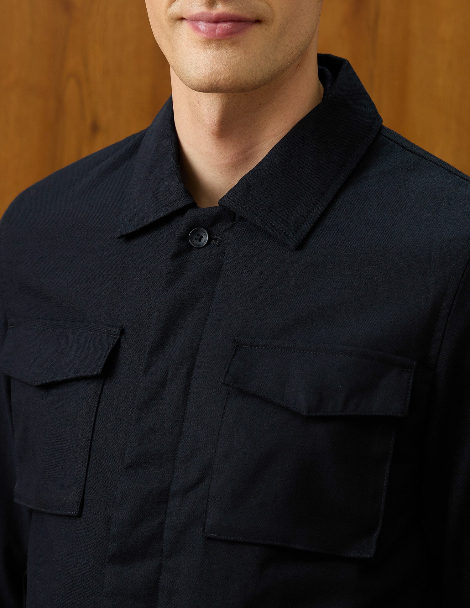 Solid Equestrian Aisle Theater Jacket Navy - U.S. Polo Assn. India | Large