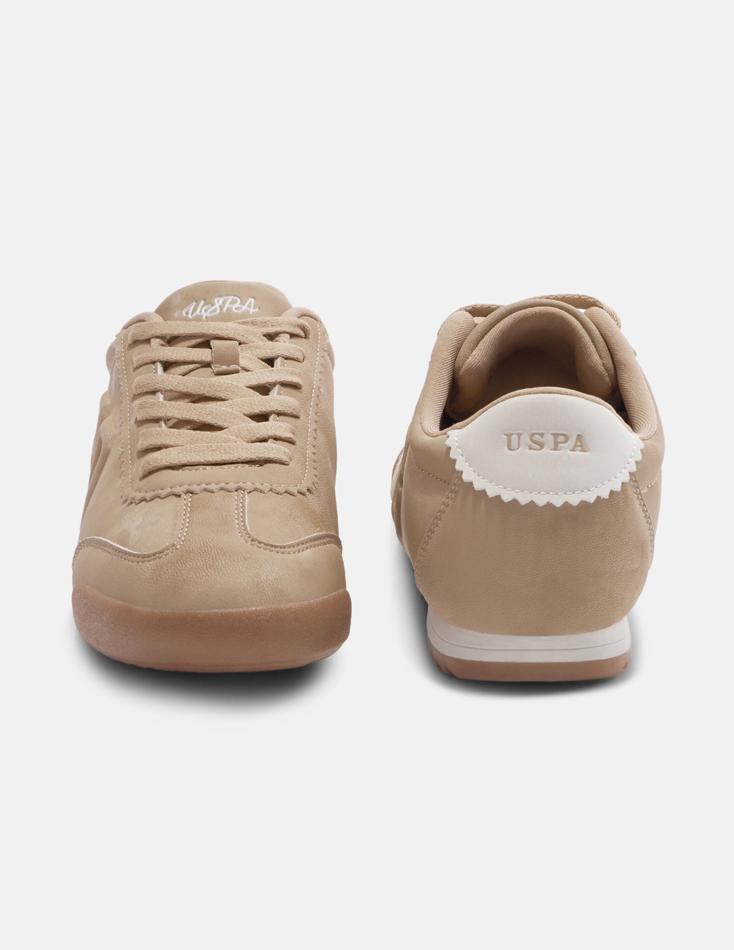 Beatriz Round Toe Sneakers Beige - U.S. Polo Assn. India | Large