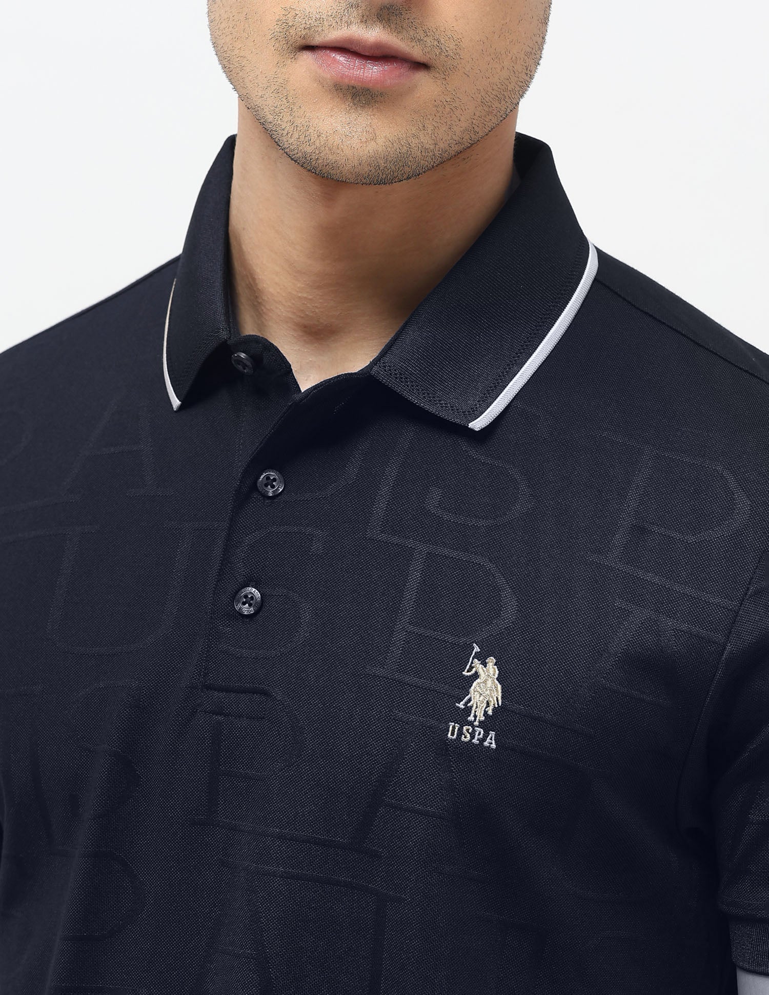 Brand Self Regular Fit Polo Shirt Navy - U.S. POLO ASSN. | Large