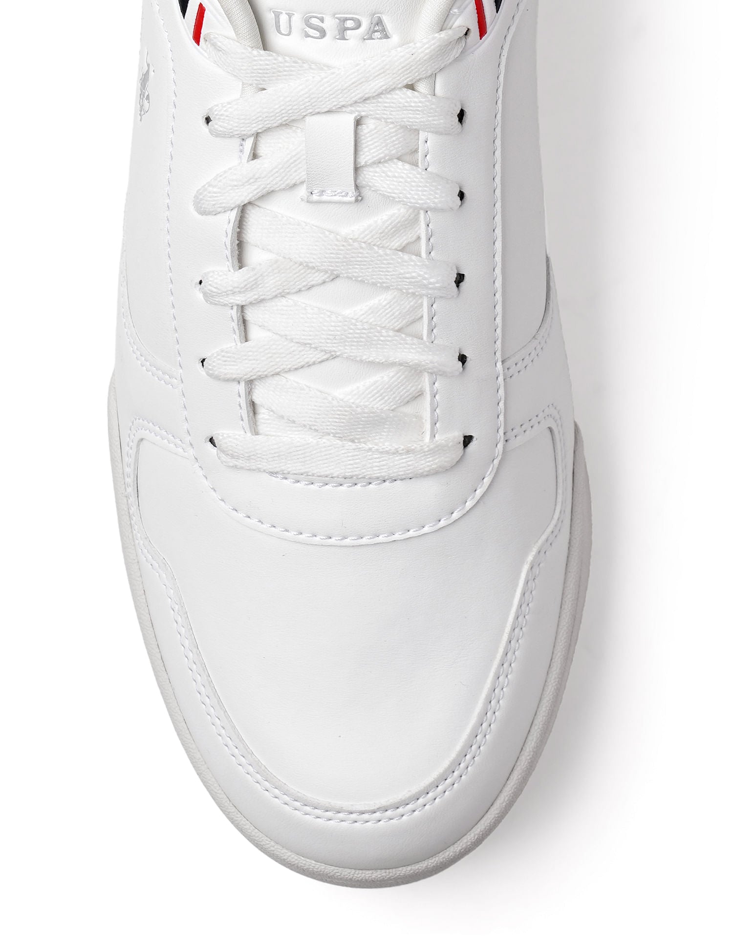 Men Valentin Solid Sneaker White - U.S. Polo Assn. India | Large