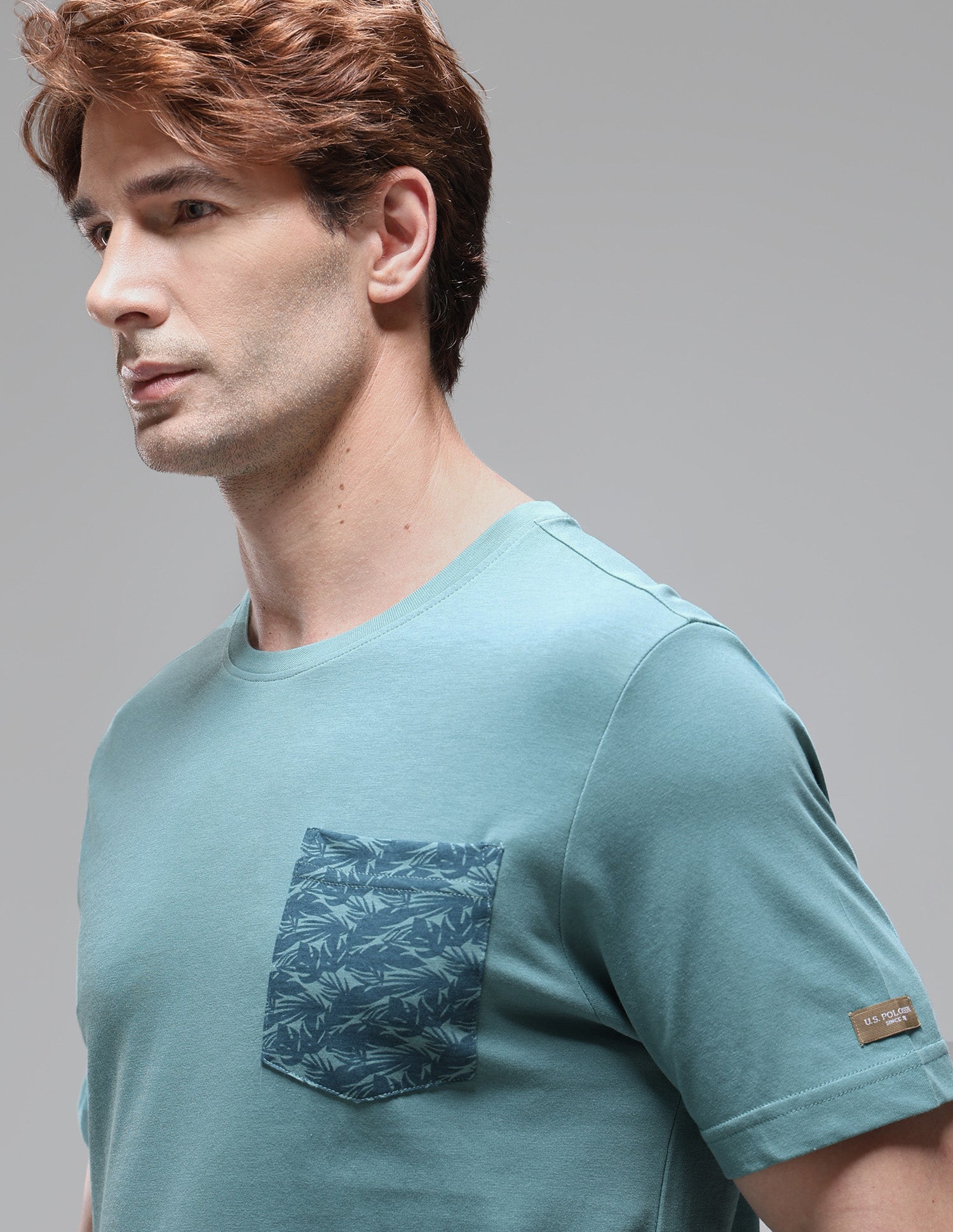 Breathable Comfort Fit OEE18 Lounge T-Shirt Arctic - U.S. Polo Assn. India | Large