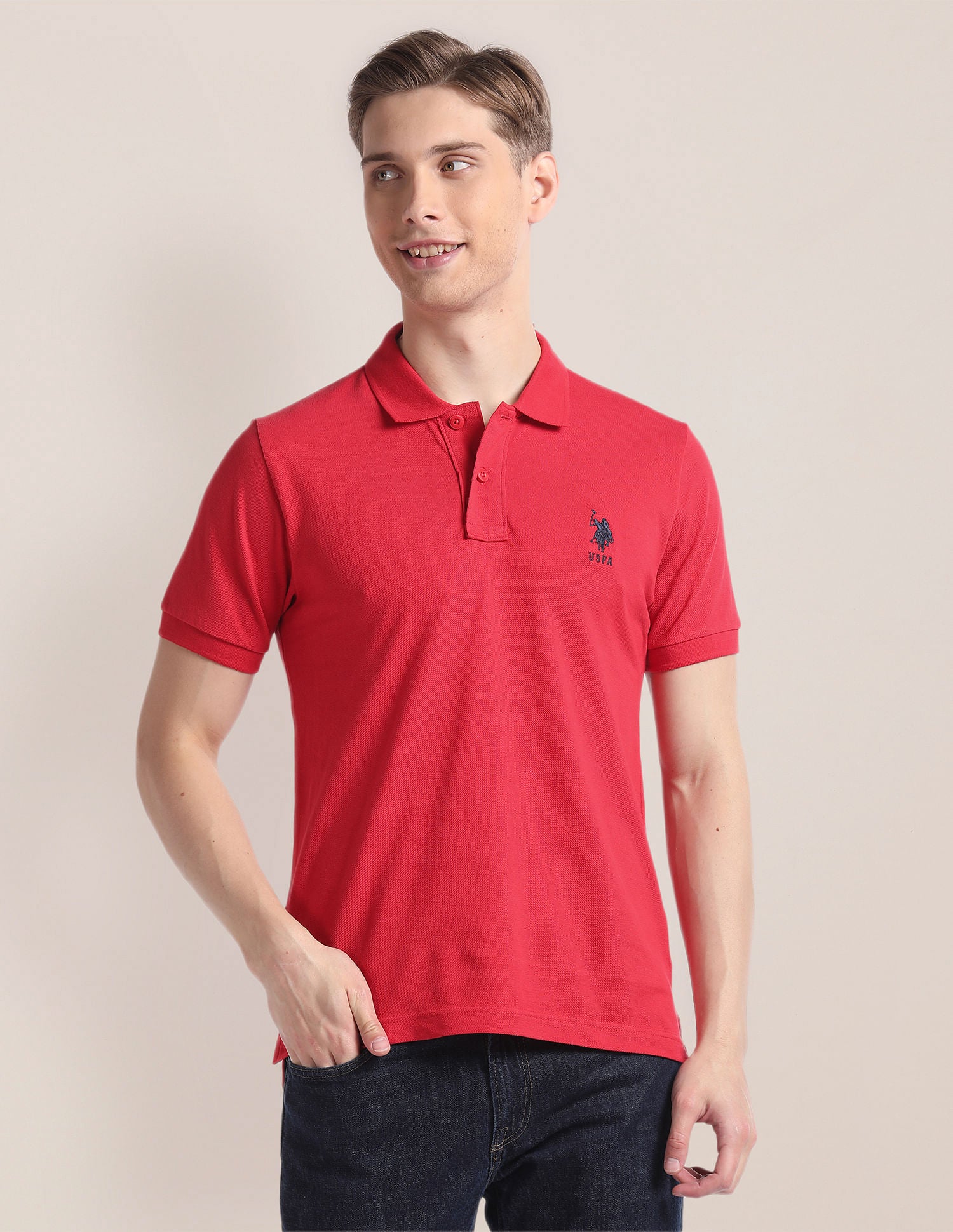 Slim Cotton Polo Shirt – U.S. Polo Assn. India