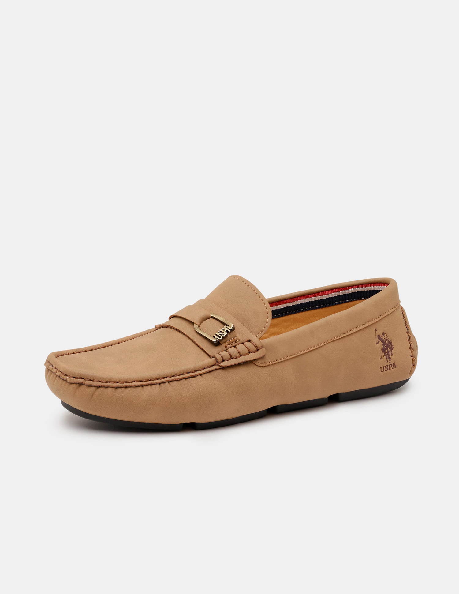 Men Oaklen Slip-Ons Loafers Tan - U.S. Polo Assn. India | Large