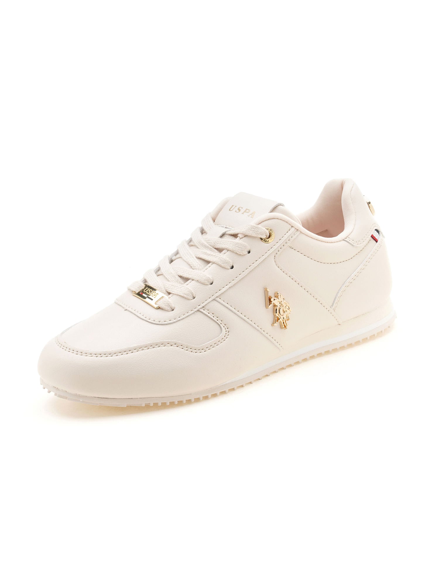 Sorrento Retro Sneakers Shoes Nude - U.S. Polo Assn. India | Large