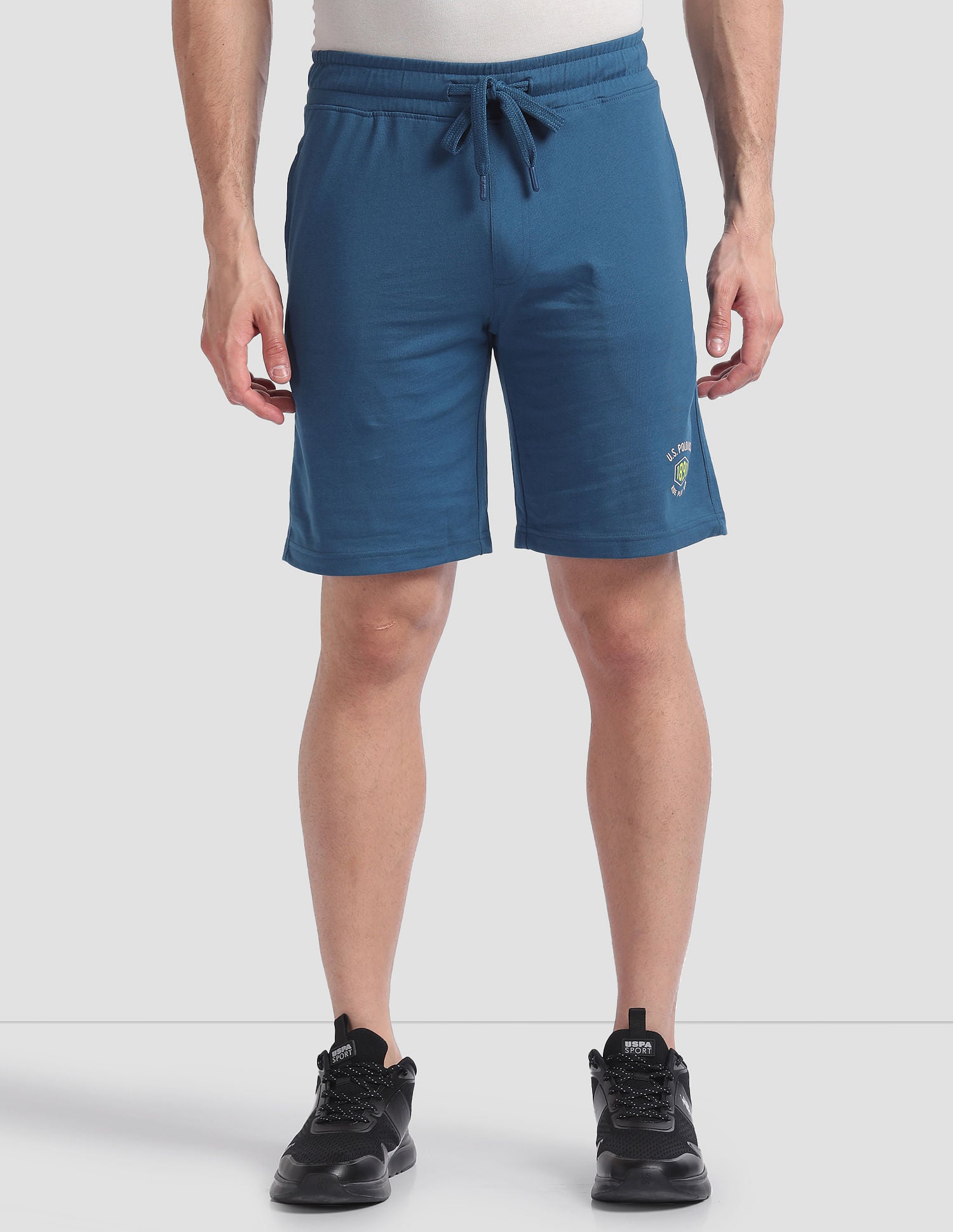 Solid LS002 Lounge Shorts - Pack Of 1 Sailor Blue - U.S. POLO ASSN. | Large