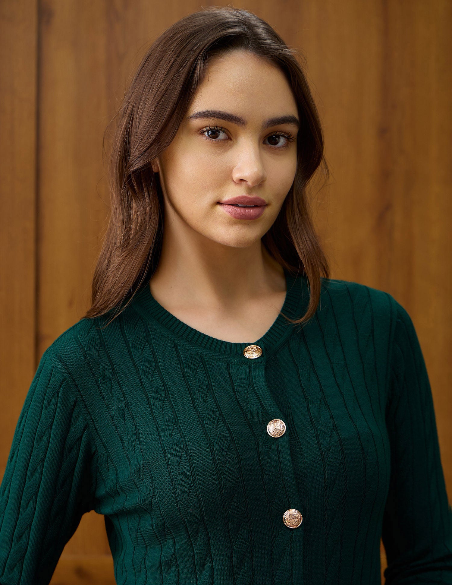 Patterned Knit Regular Fit Sweater Green - U.S. POLO ASSN. | Large